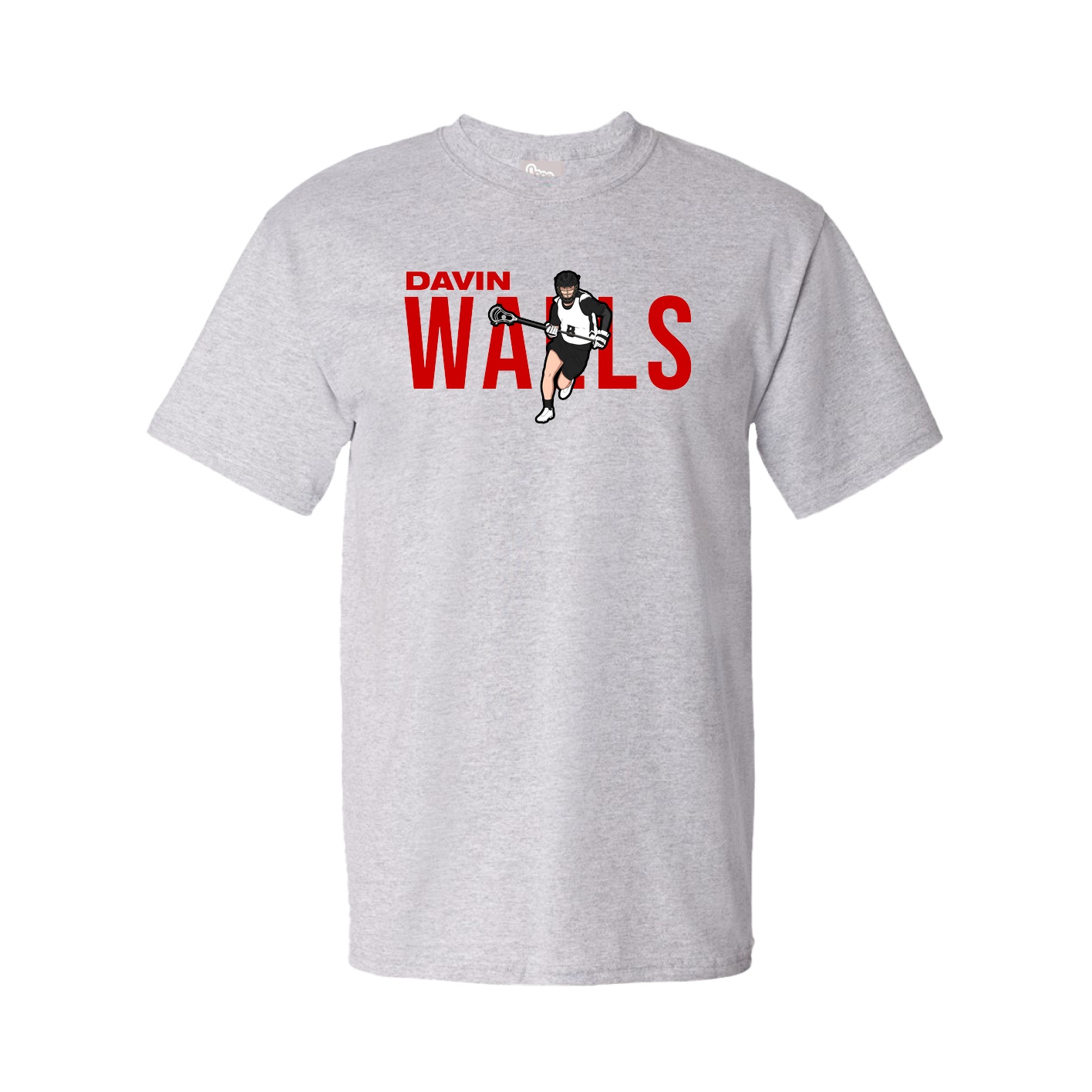 Youth Tee — Player Name in Grey