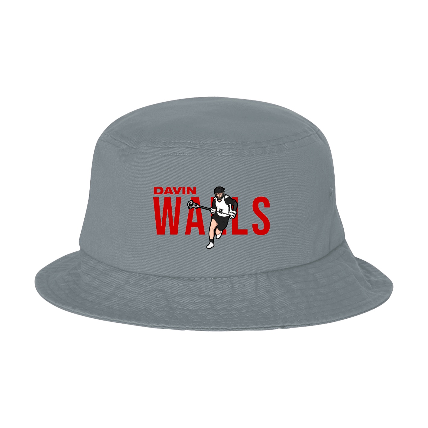 Bucket Cap — Player Name in Grey