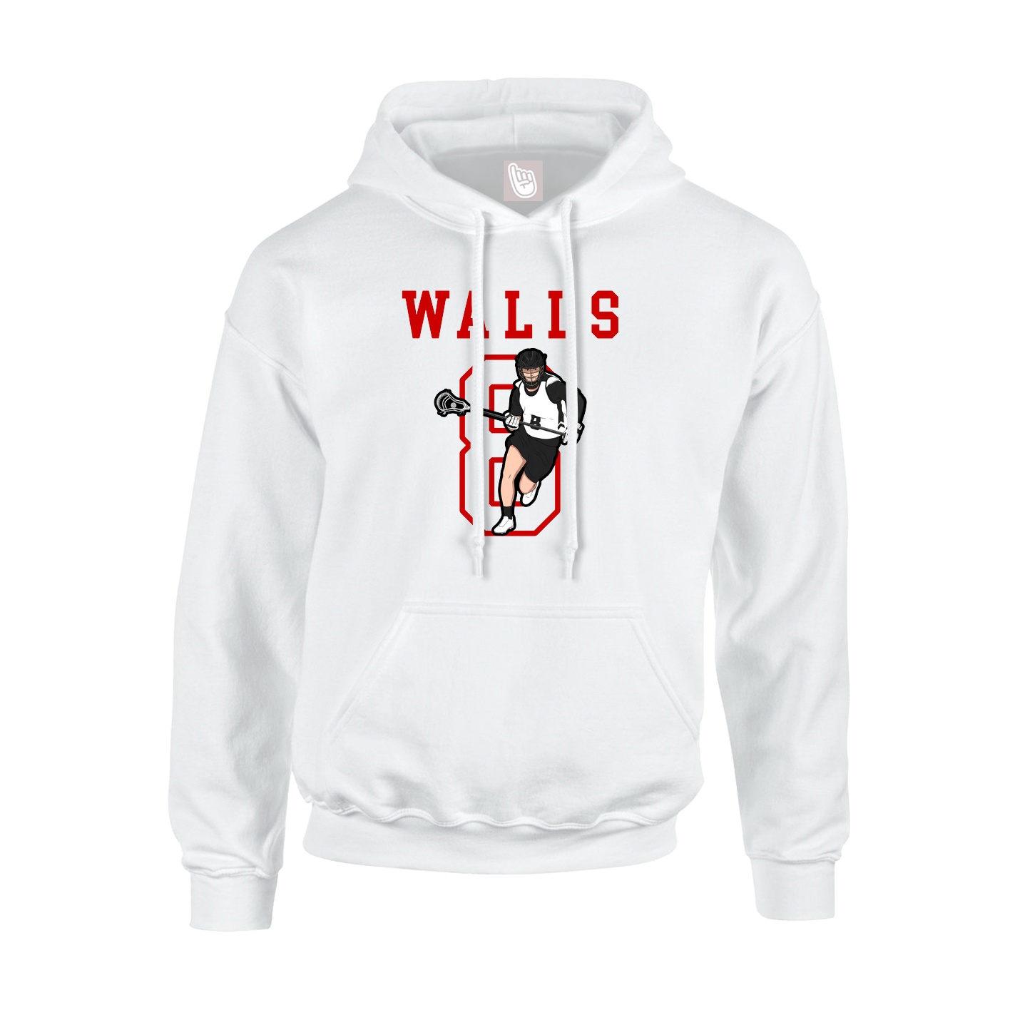 Hoodie — Shirsey in White