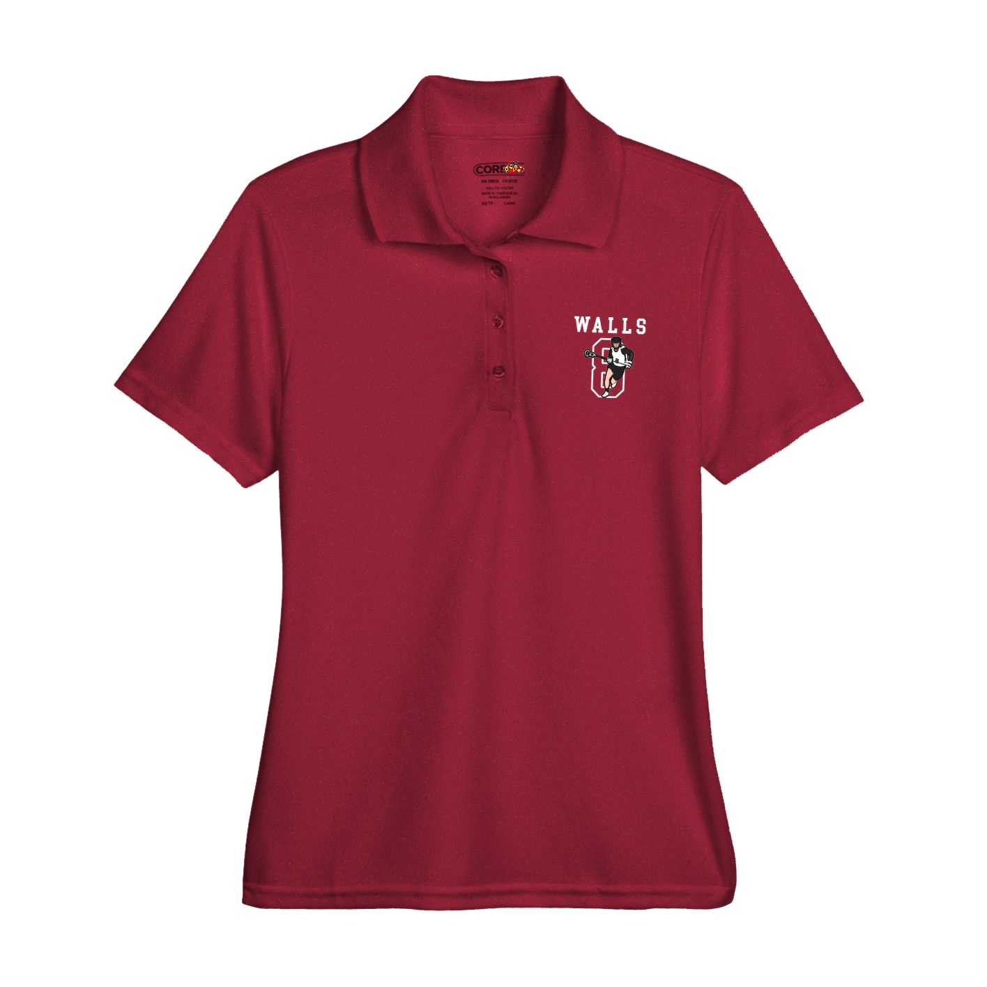 Womens Performance Polo — Shirsey in Red