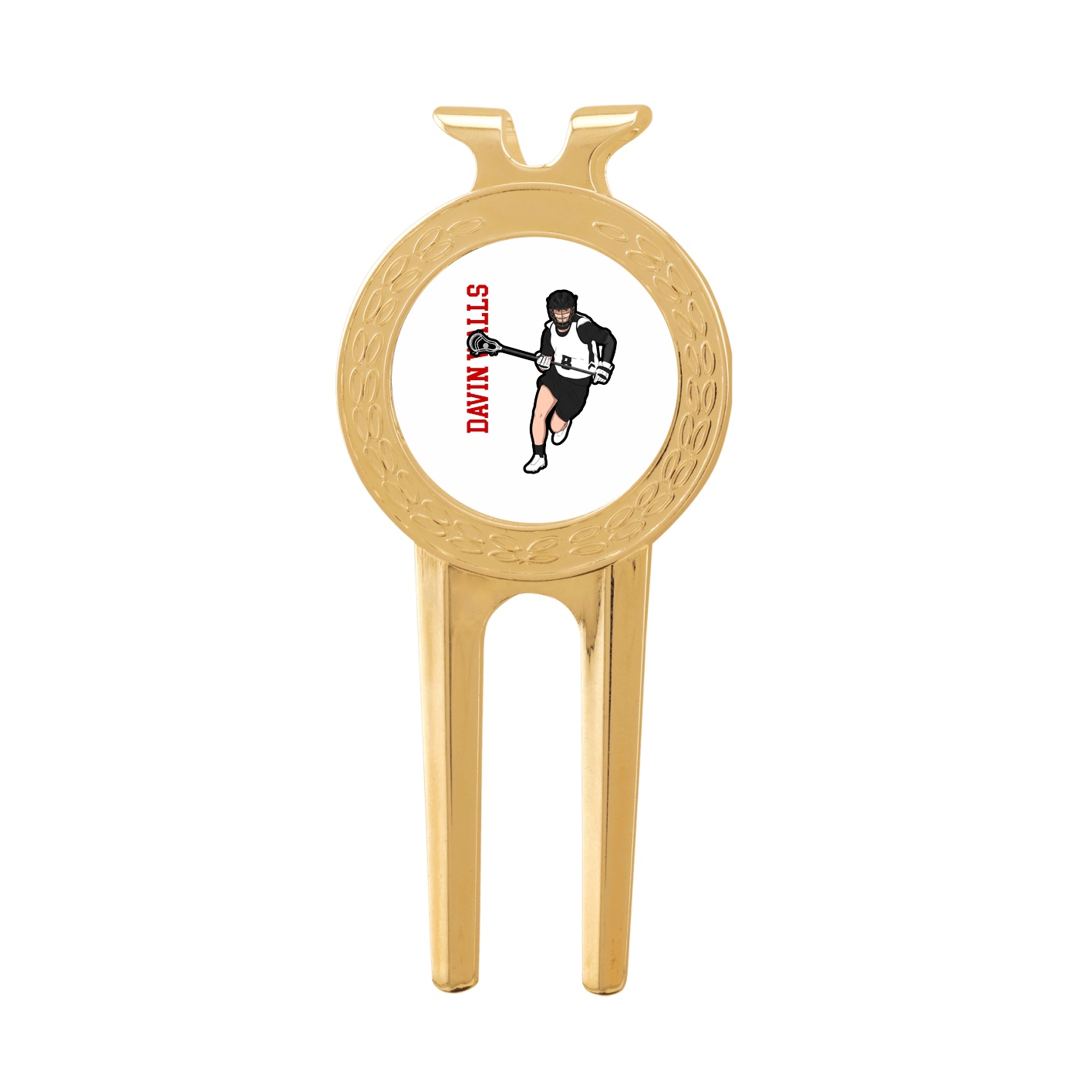 Divot Tool with Ball Marker — Name Vertical in Classic