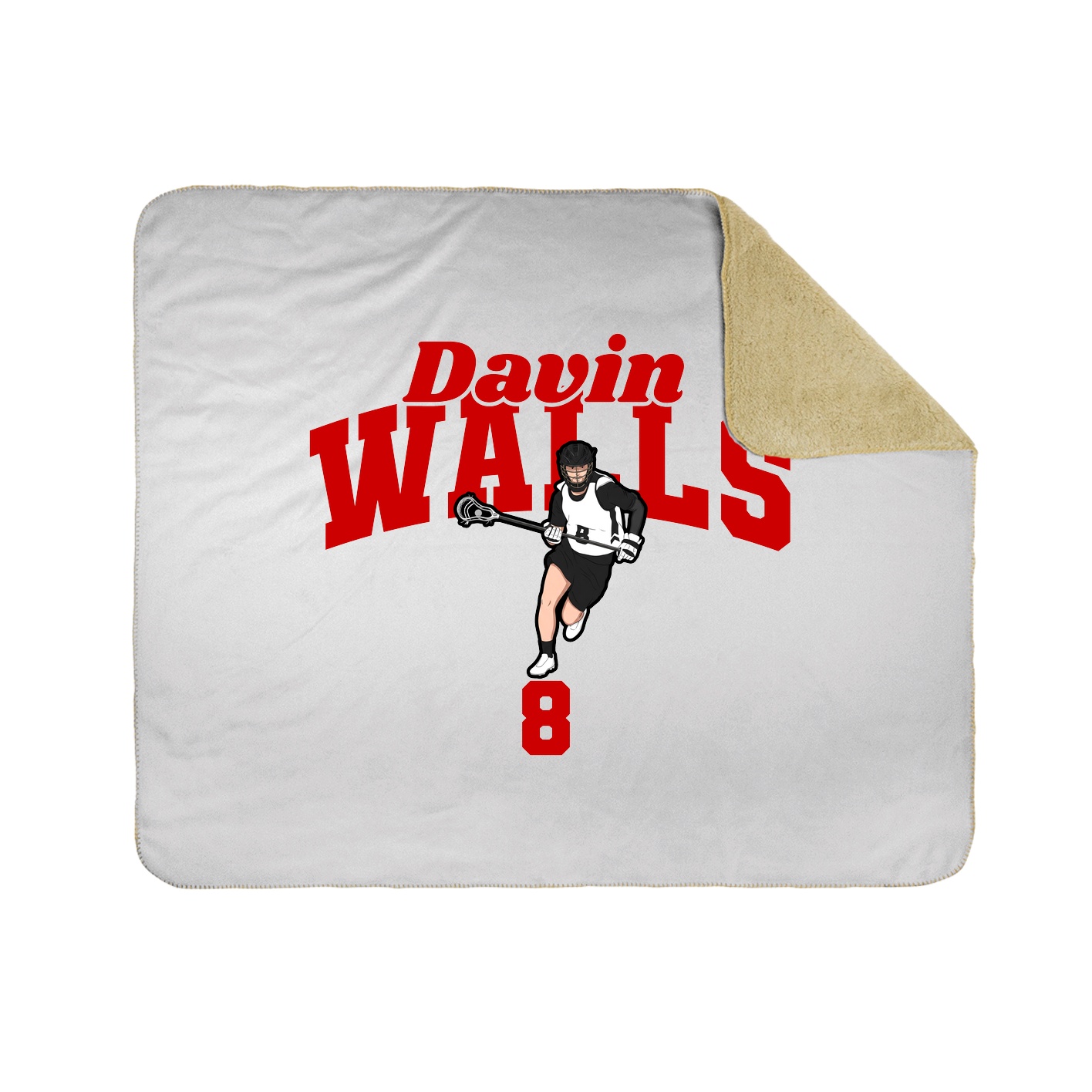 Throw Blanket — Signature Arch in White
