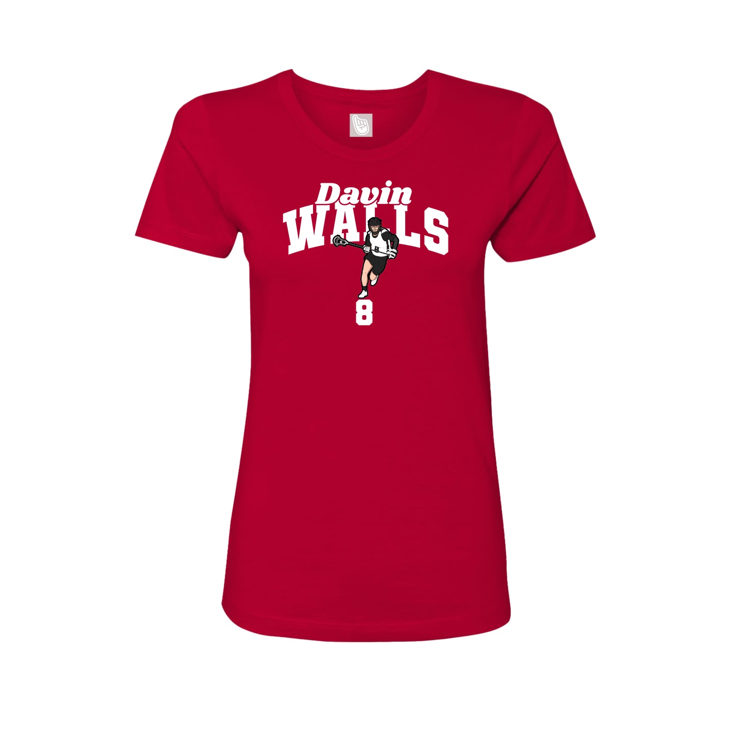 Womens Tee — Signature Arch in Red