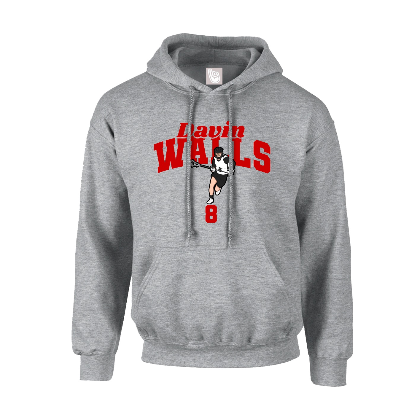 Hoodie — Signature Arch in Grey