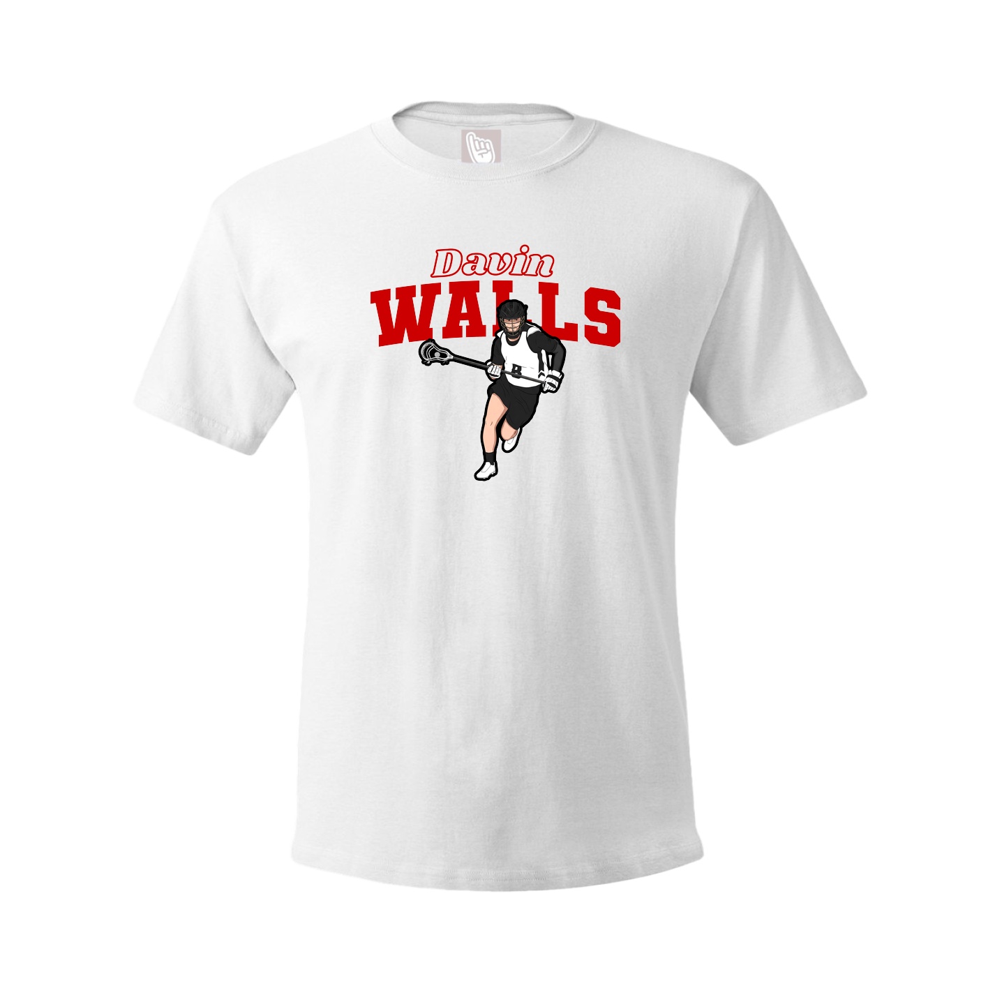 Tee — Name Arch in White