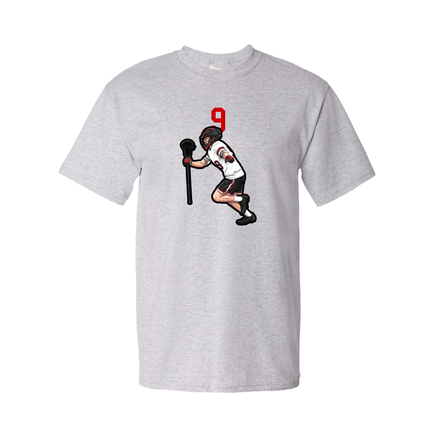Tee — Number Top in Grey