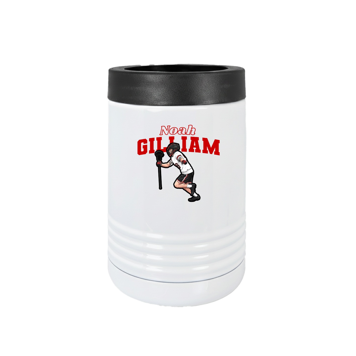 Beverage Holder — Name Arch in White