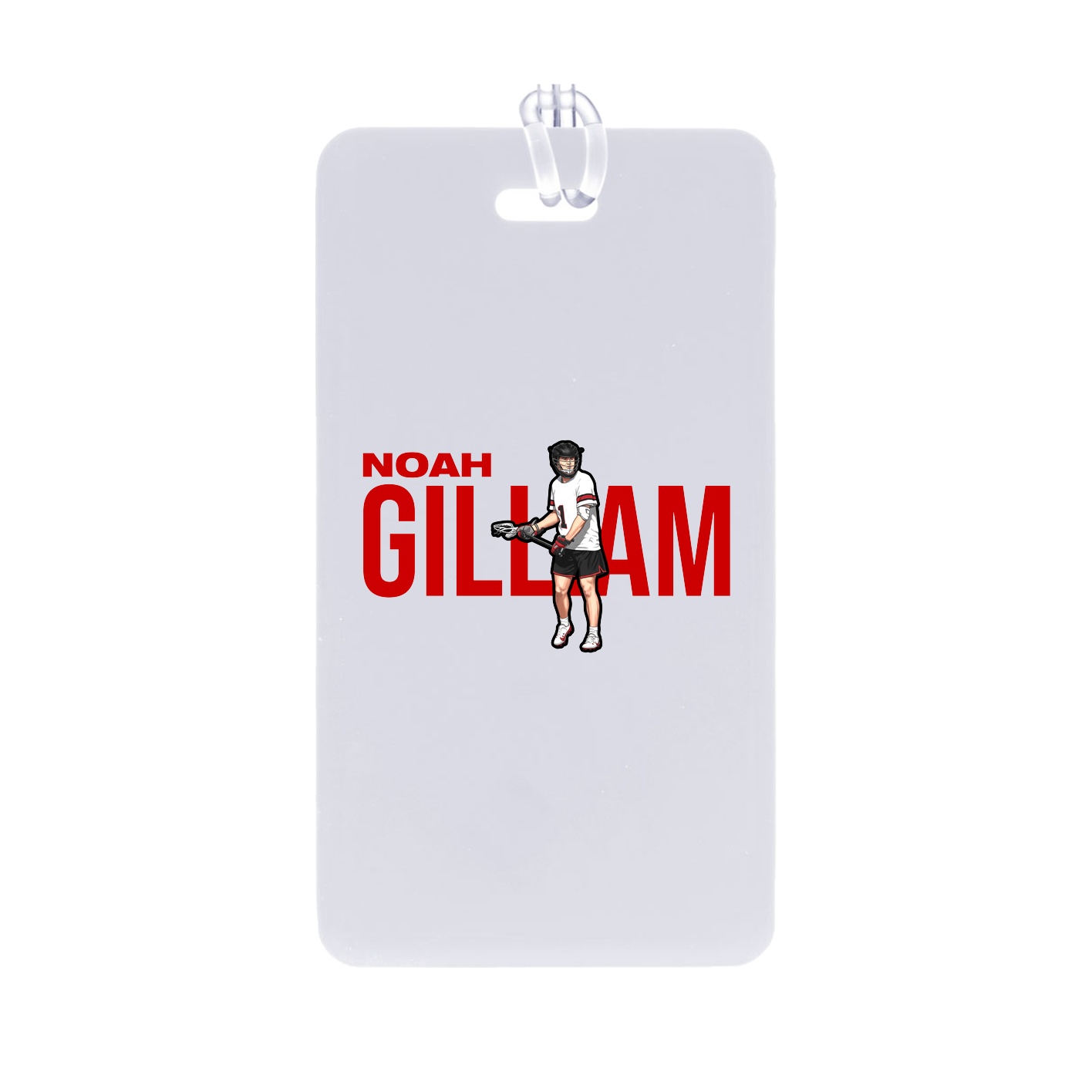 Bag Tag — Player Name in Classic