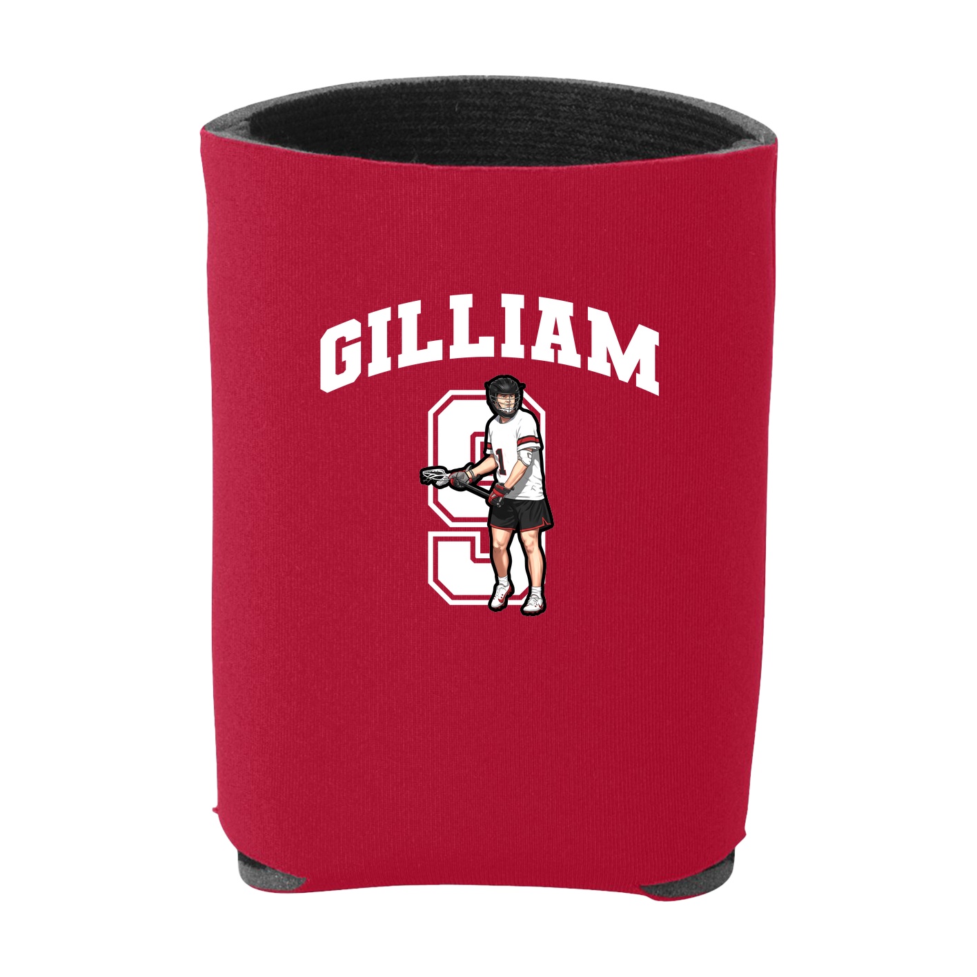 Can Holder — Number in Red