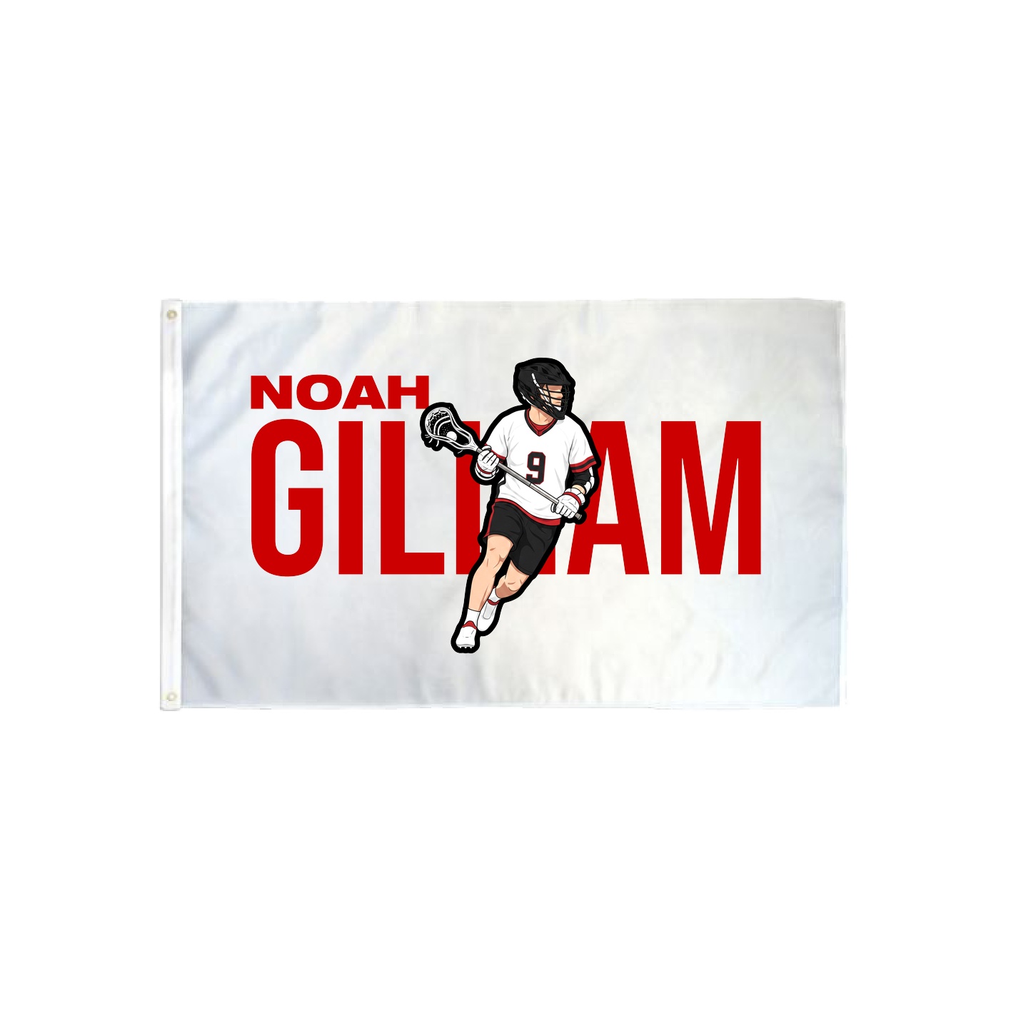 3x5 Flag — Player Name in Classic