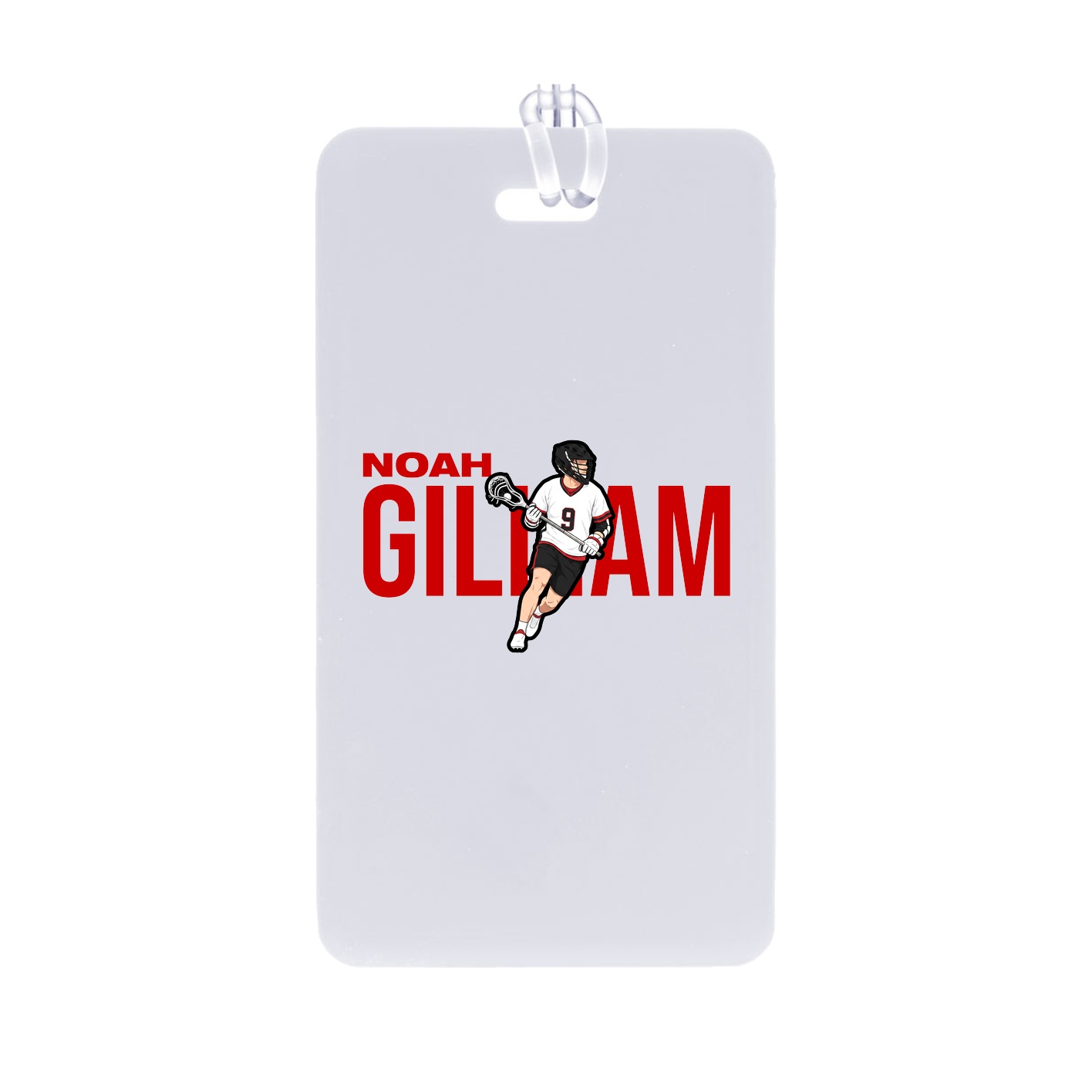 Bag Tag — Player Name in Classic