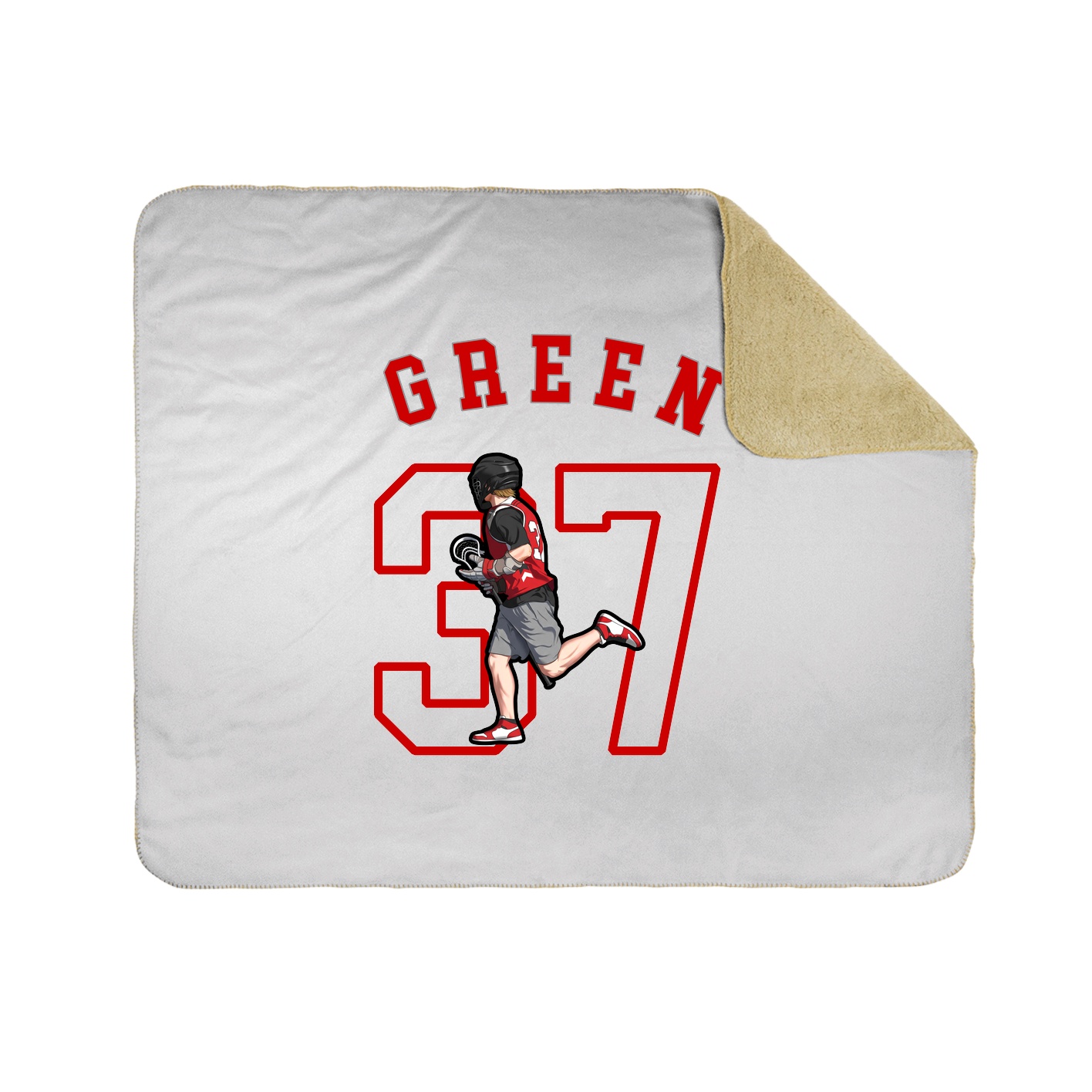 Throw Blanket — Shirsey Arch in White