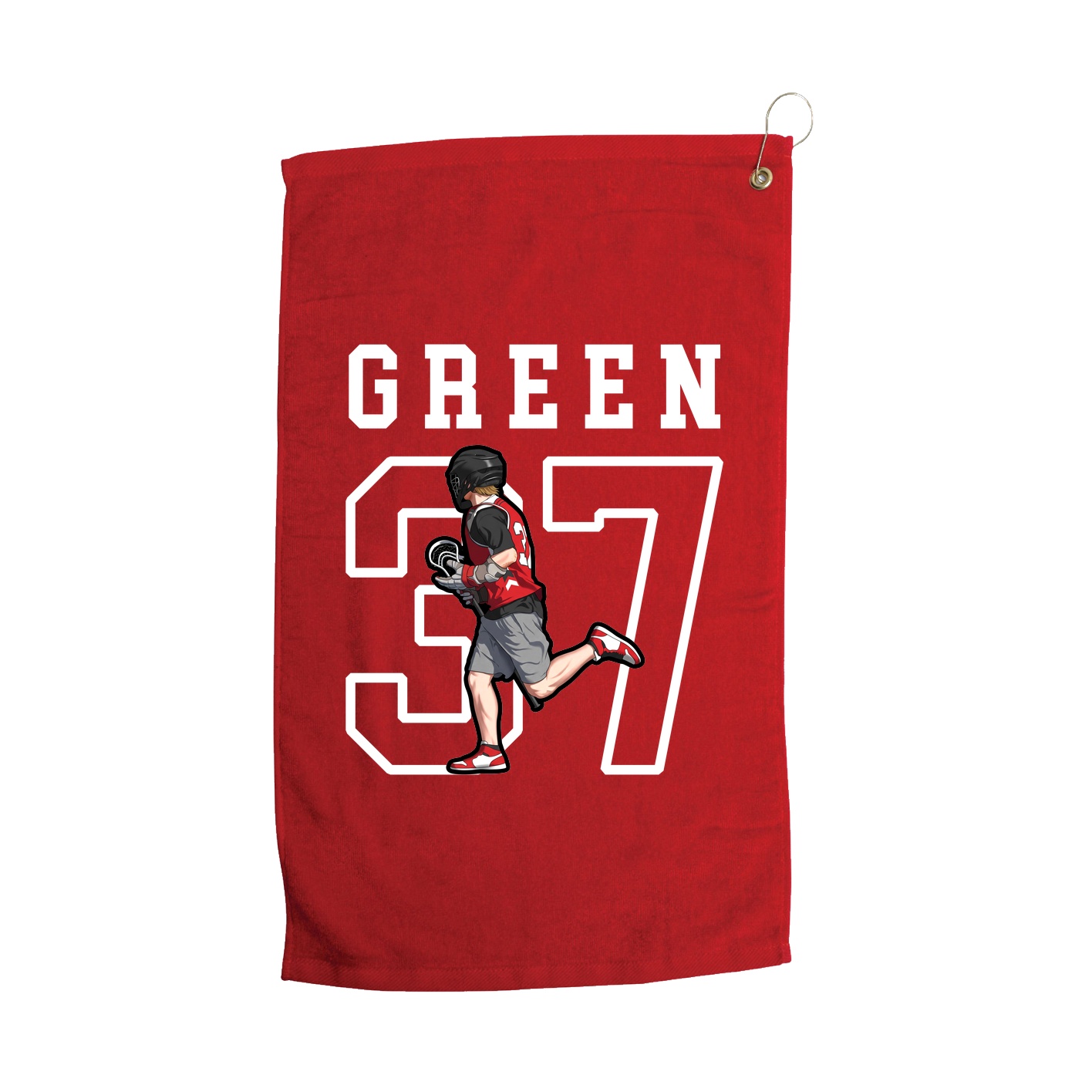 Golf Towel — Shirsey in Red