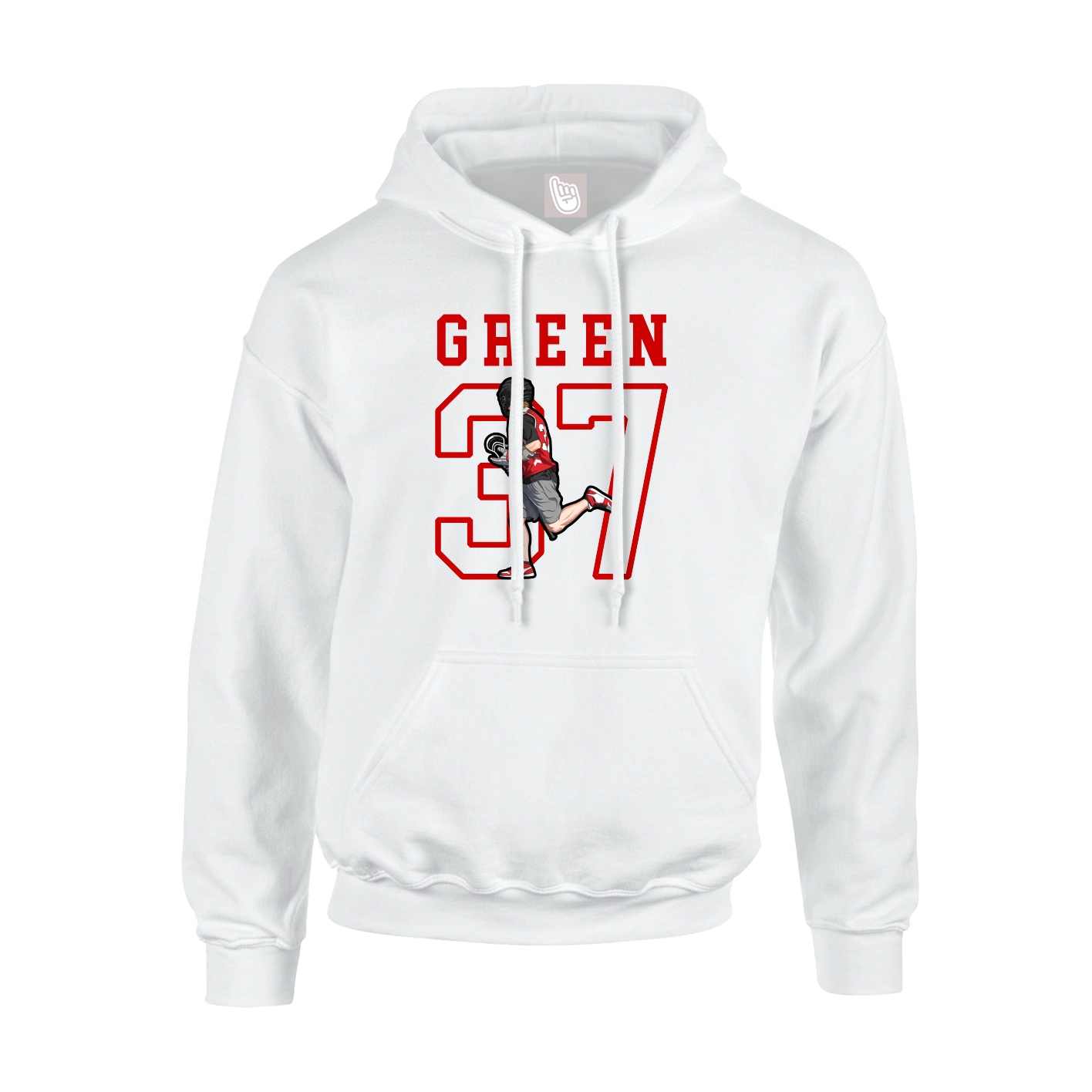 Youth Hoodie — Shirsey in White