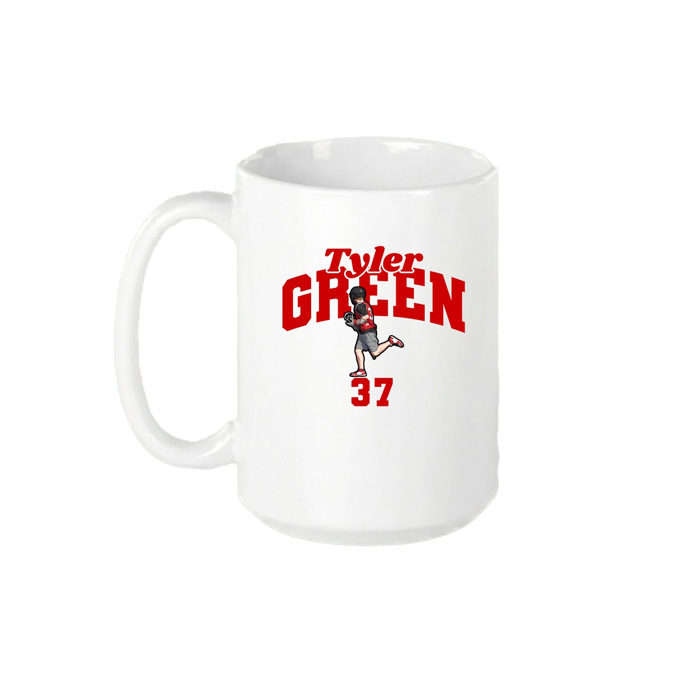 15oz Coffee Mug — Signature Arch in White