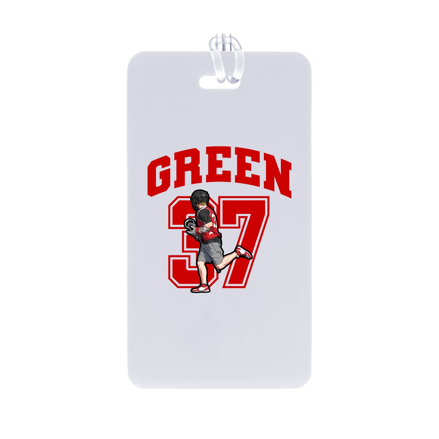 Bag Tag — Number in Classic