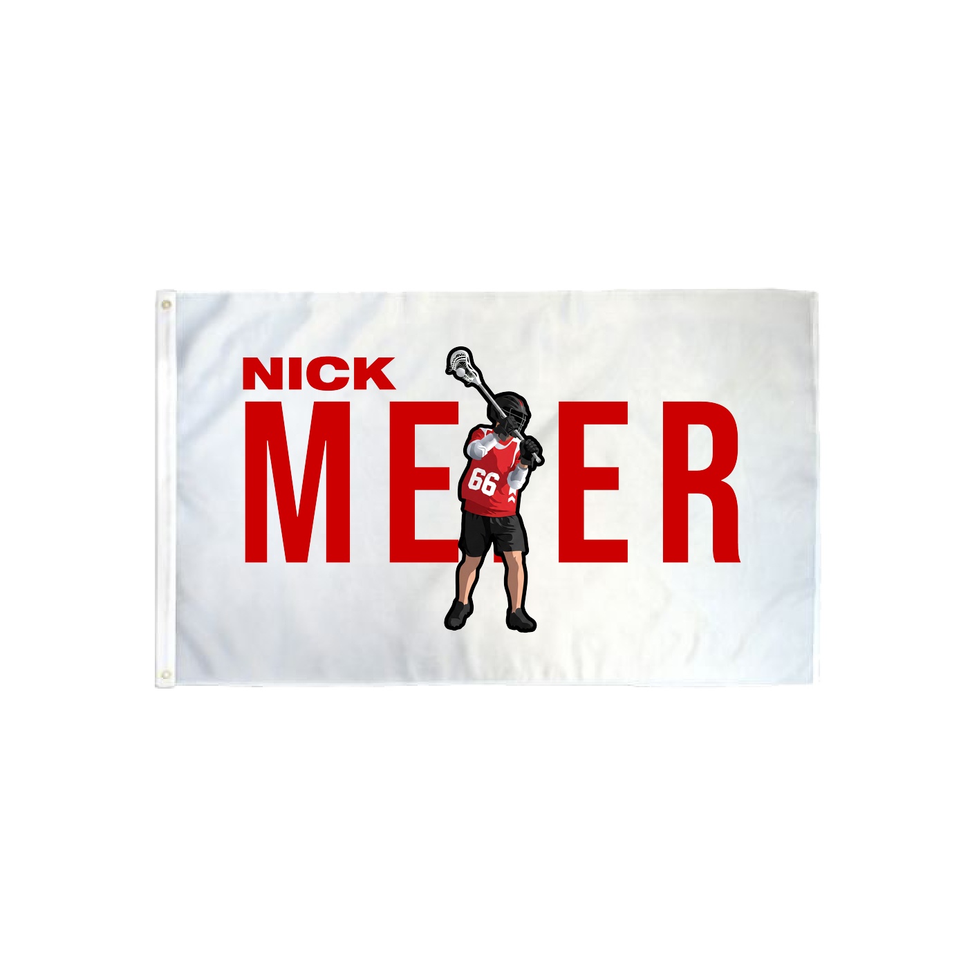 3x5 Flag — Player Name in Classic