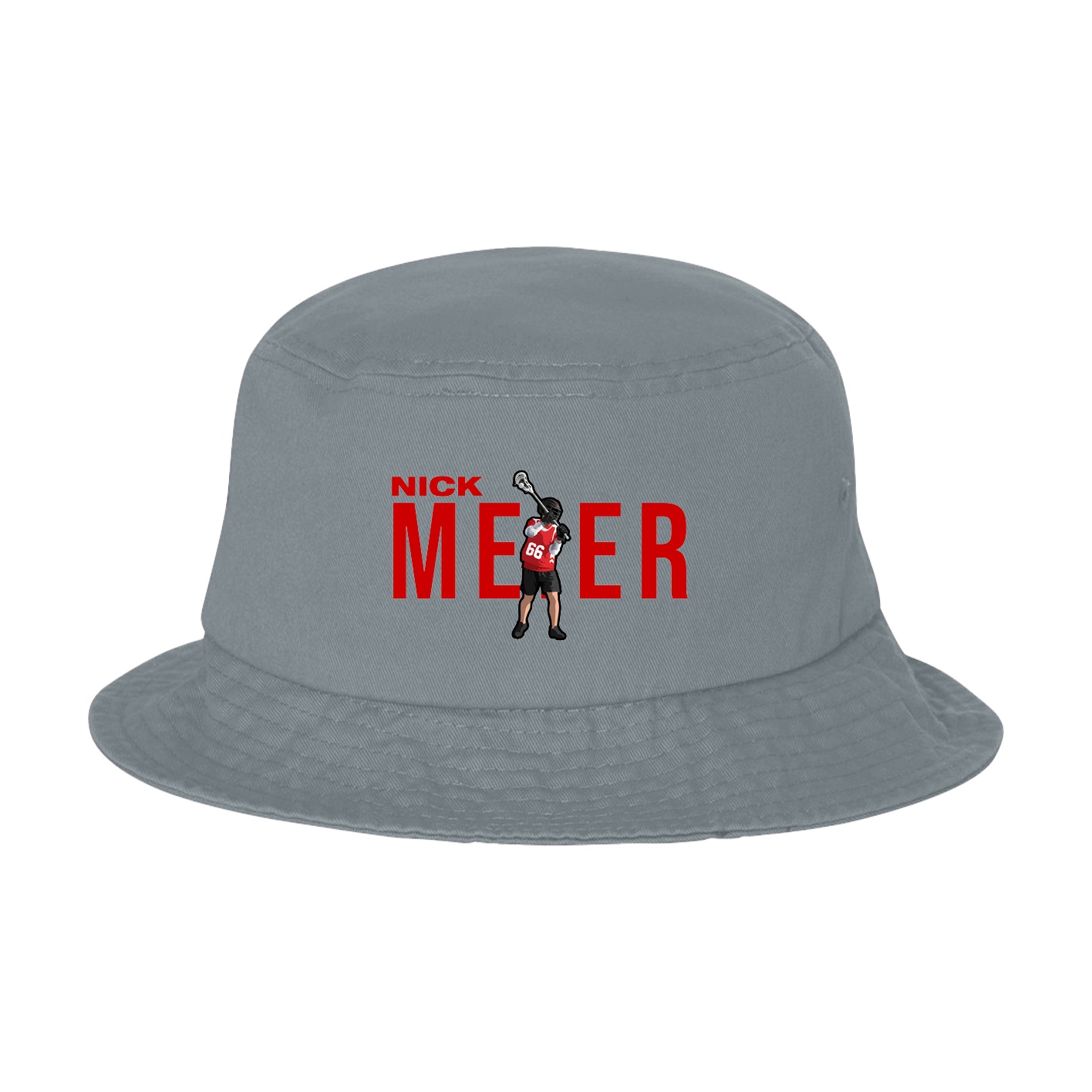 Bucket Cap — Player Name in Grey