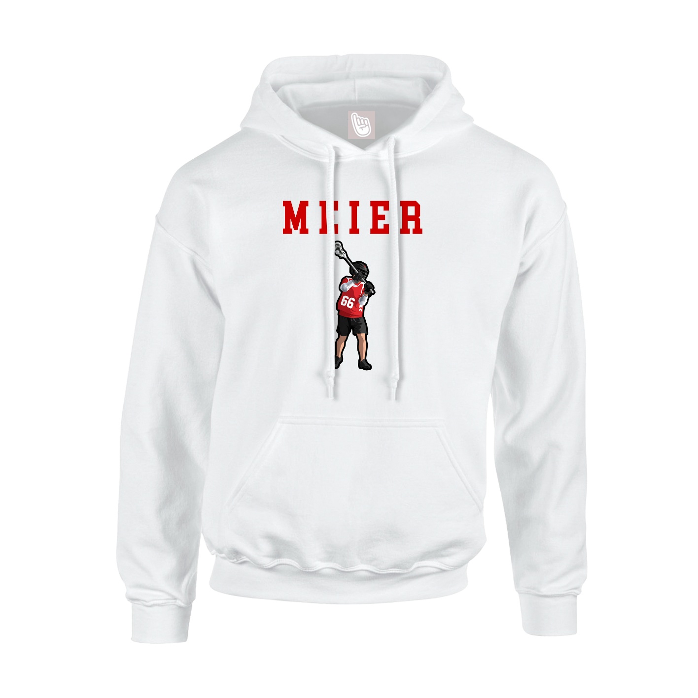 Youth Hoodie — Shirsey in White