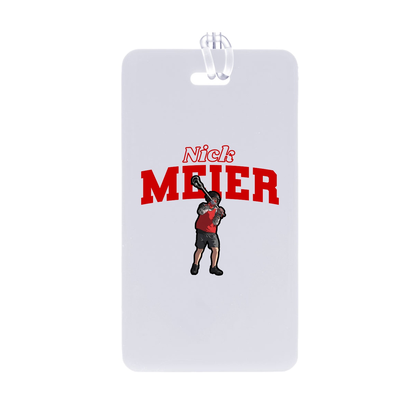 Bag Tag — Name Arch in Classic