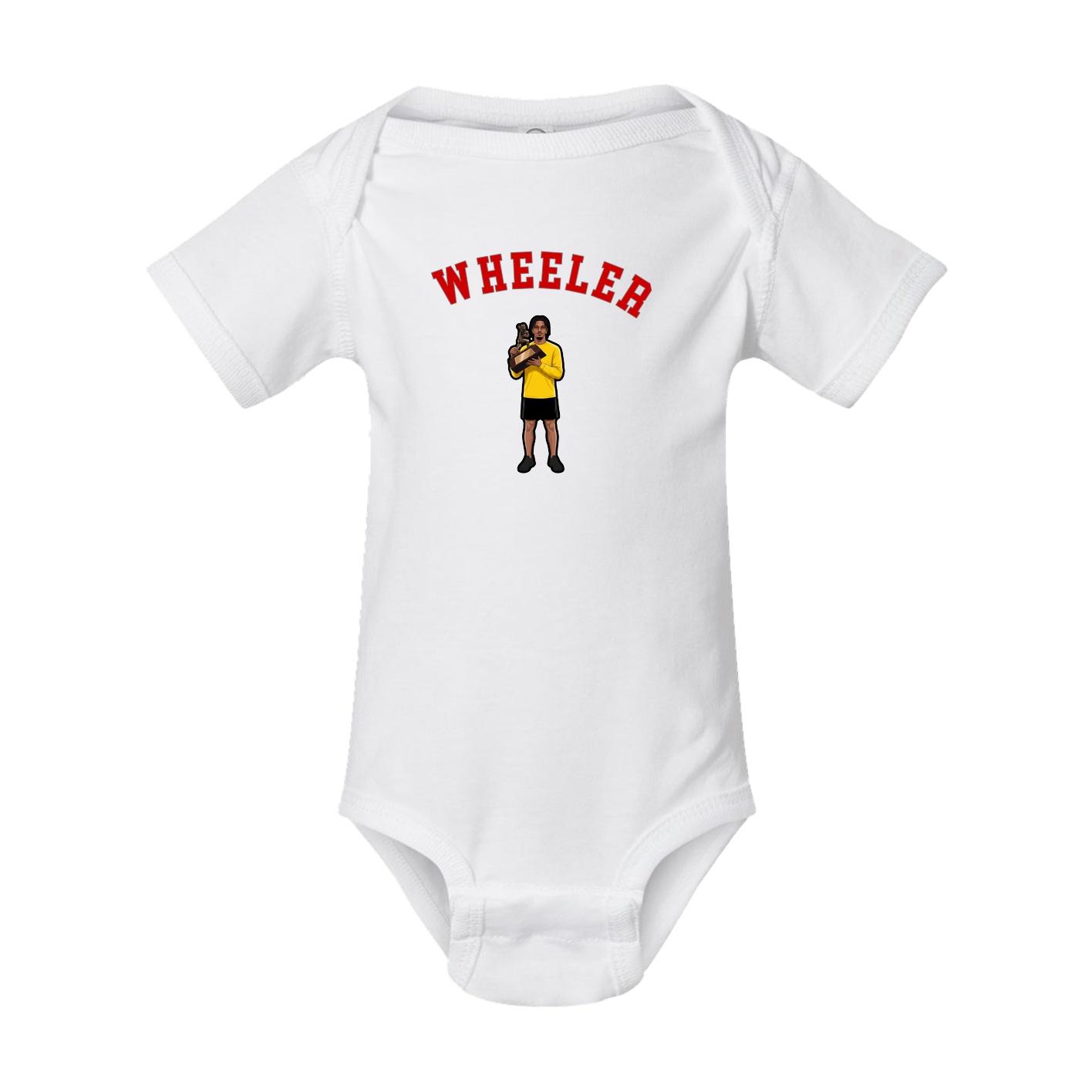 Baby Onesie — Shirsey Arch in White