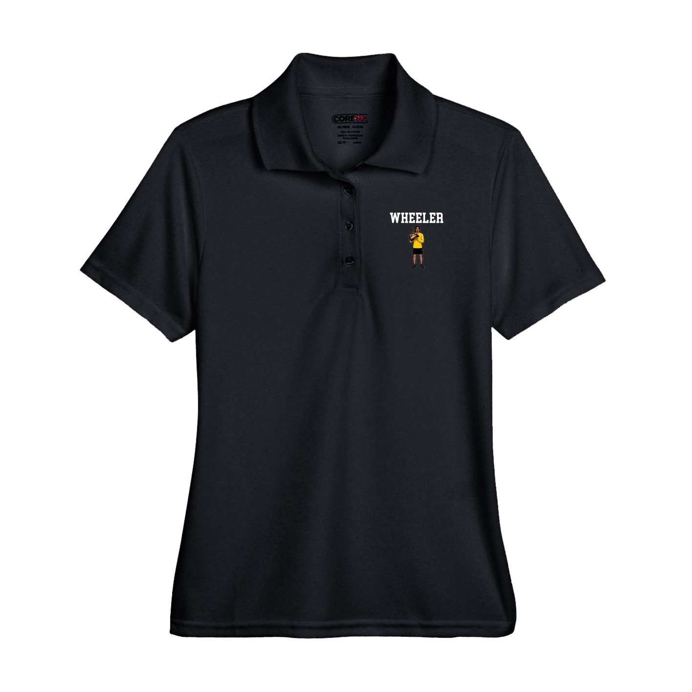 Performance Polo — Shirsey in Black