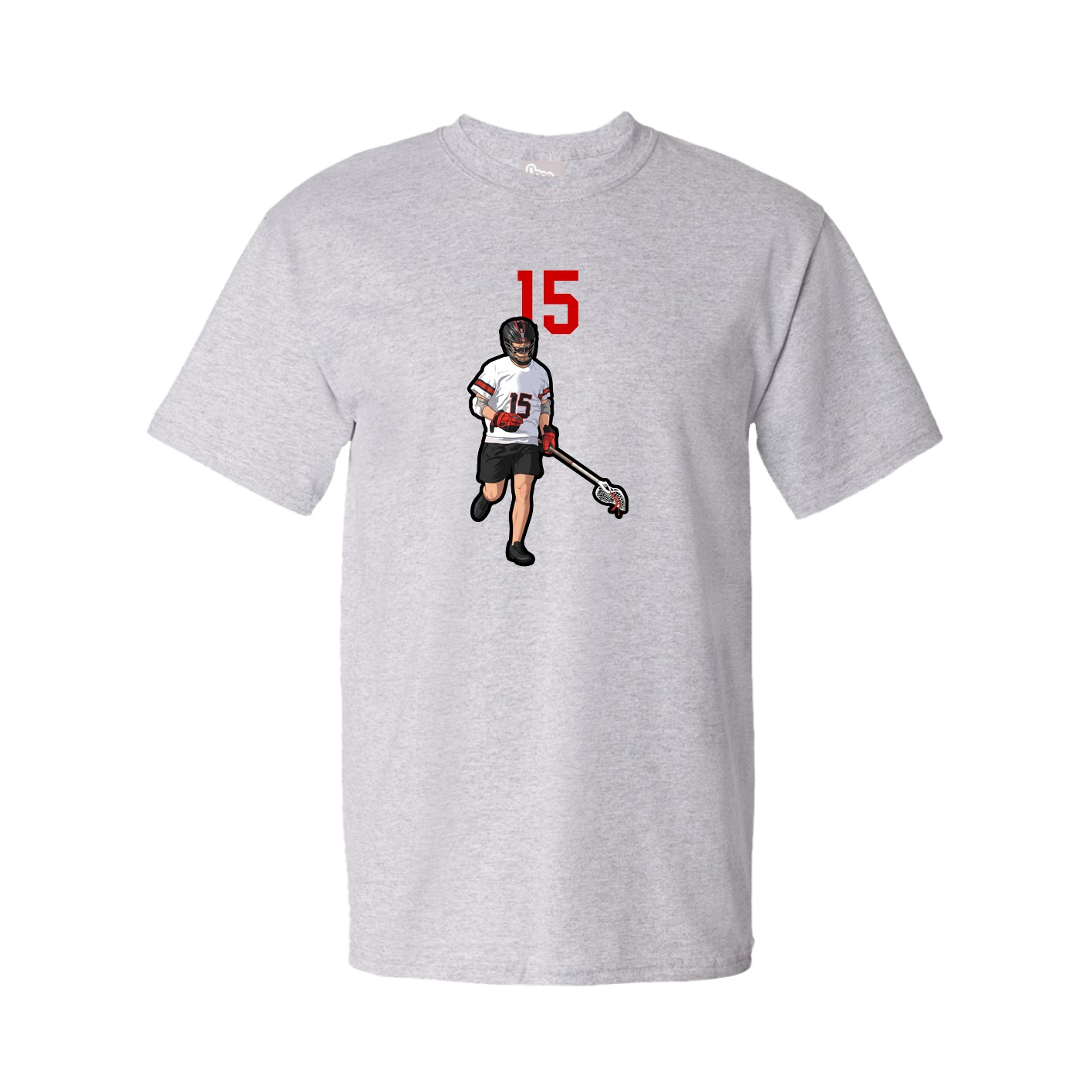 Tee — Number Top in Grey