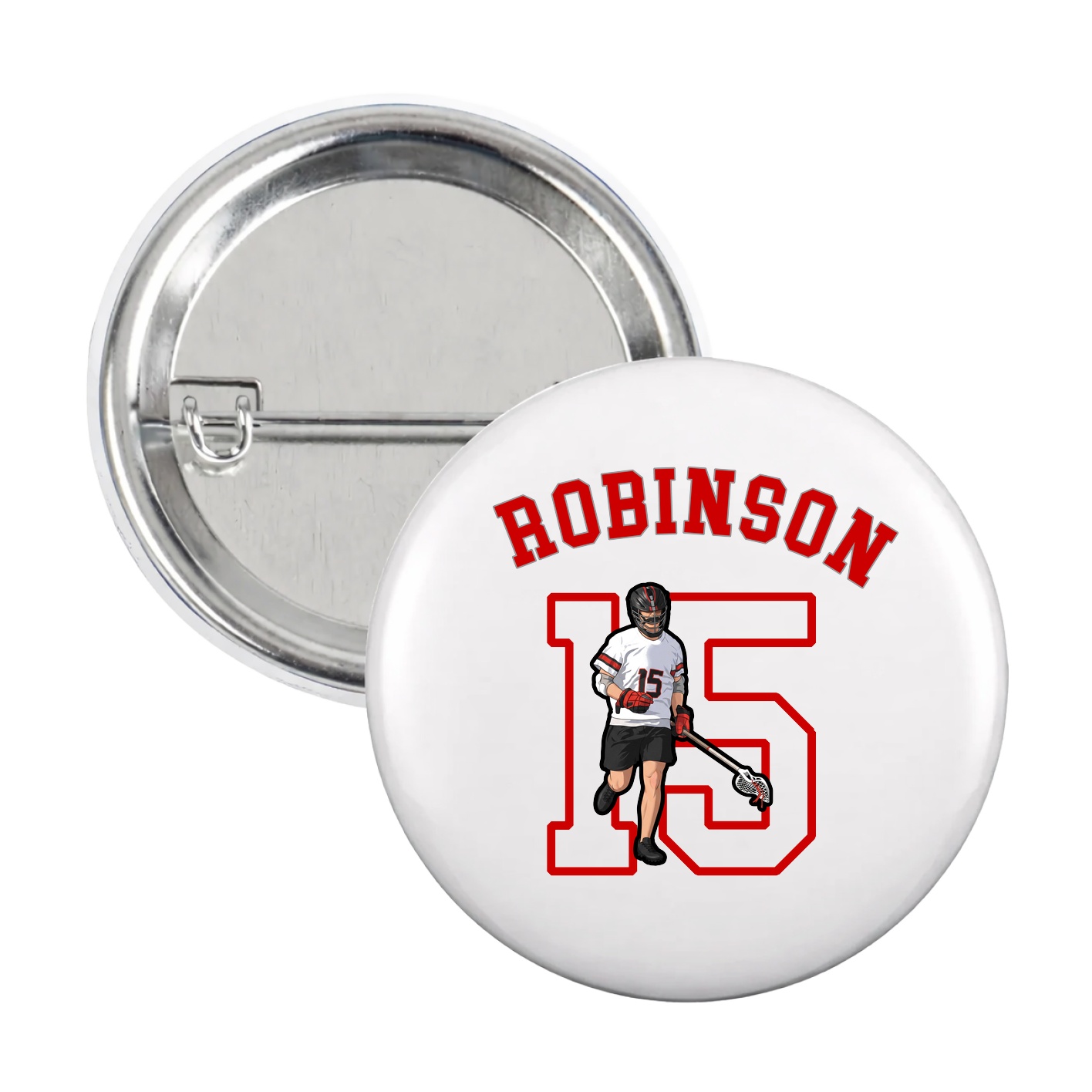 Game Day Button — Shirsey Arch in White