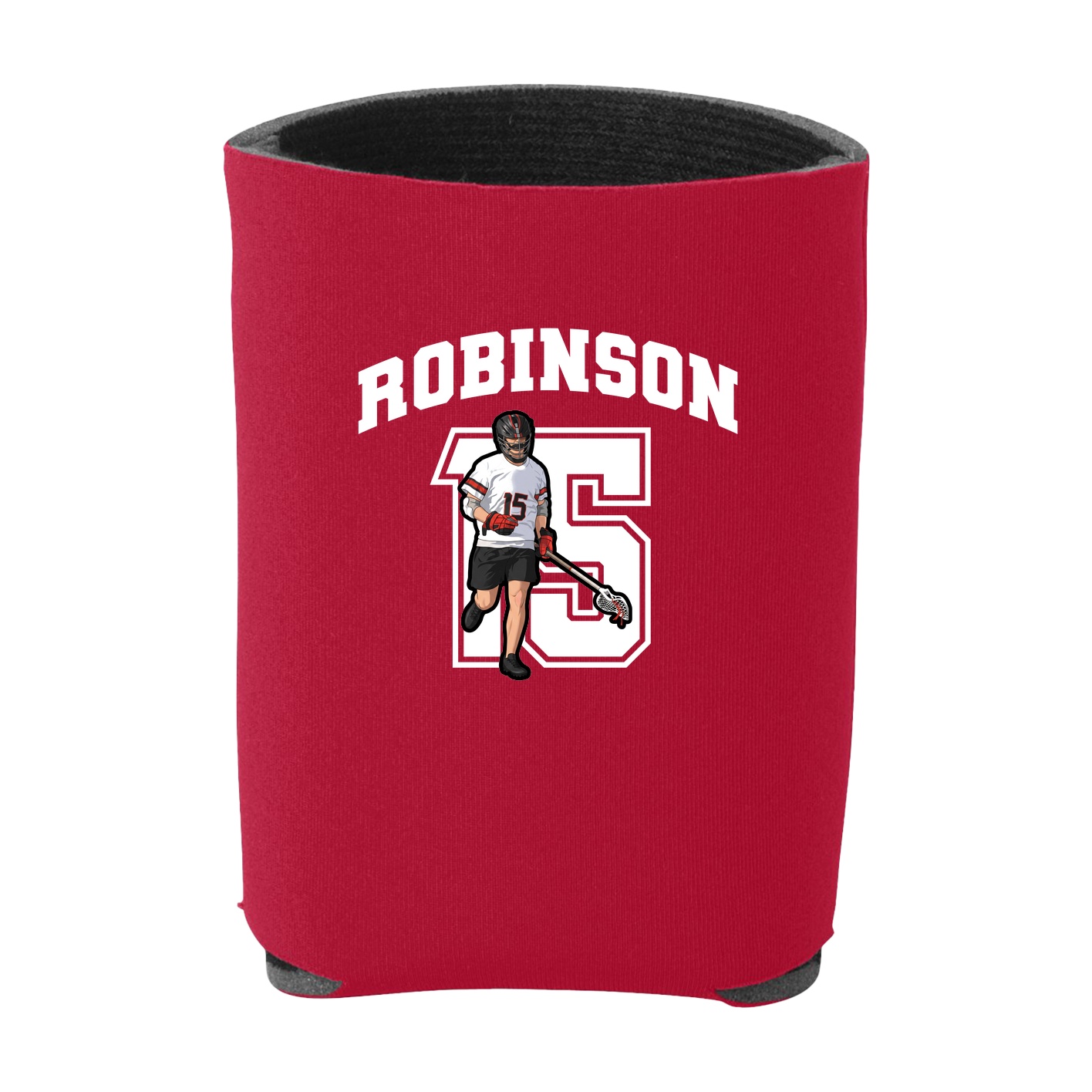 Can Holder — Number in Red