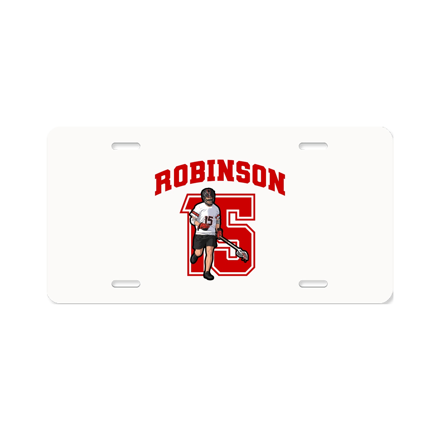 License Plate — Number in Classic