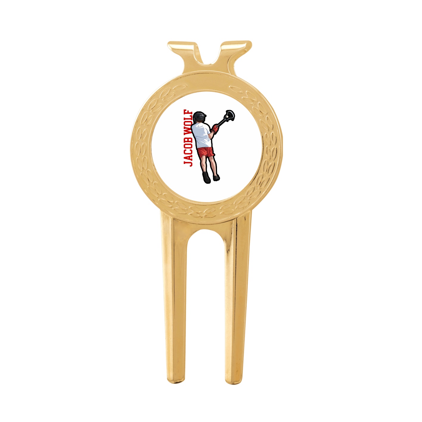 Divot Tool with Ball Marker — Name Vertical in Classic