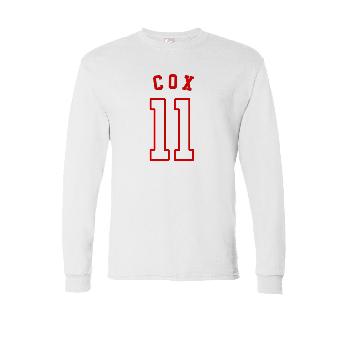 Long Sleeve Tee — Shirsey Arch in White
