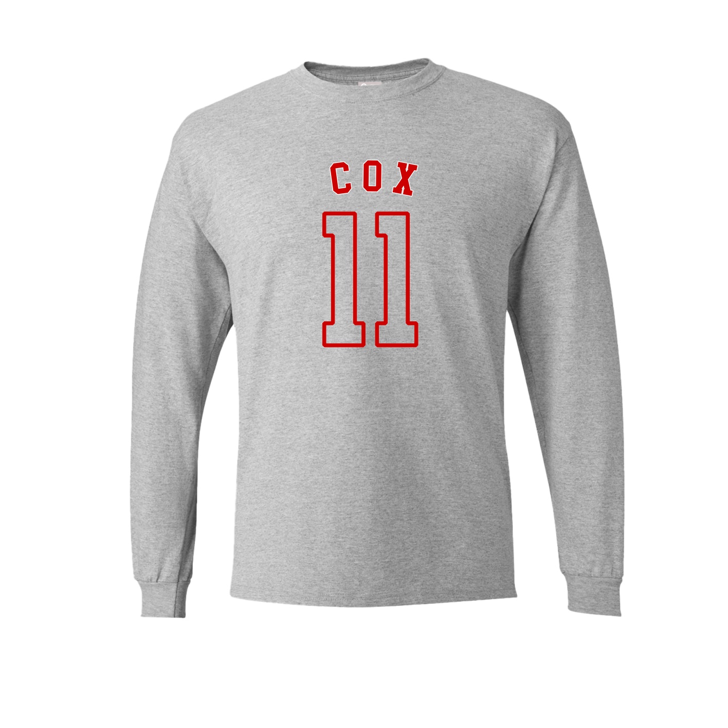 Long Sleeve Tee — Shirsey Arch in Grey