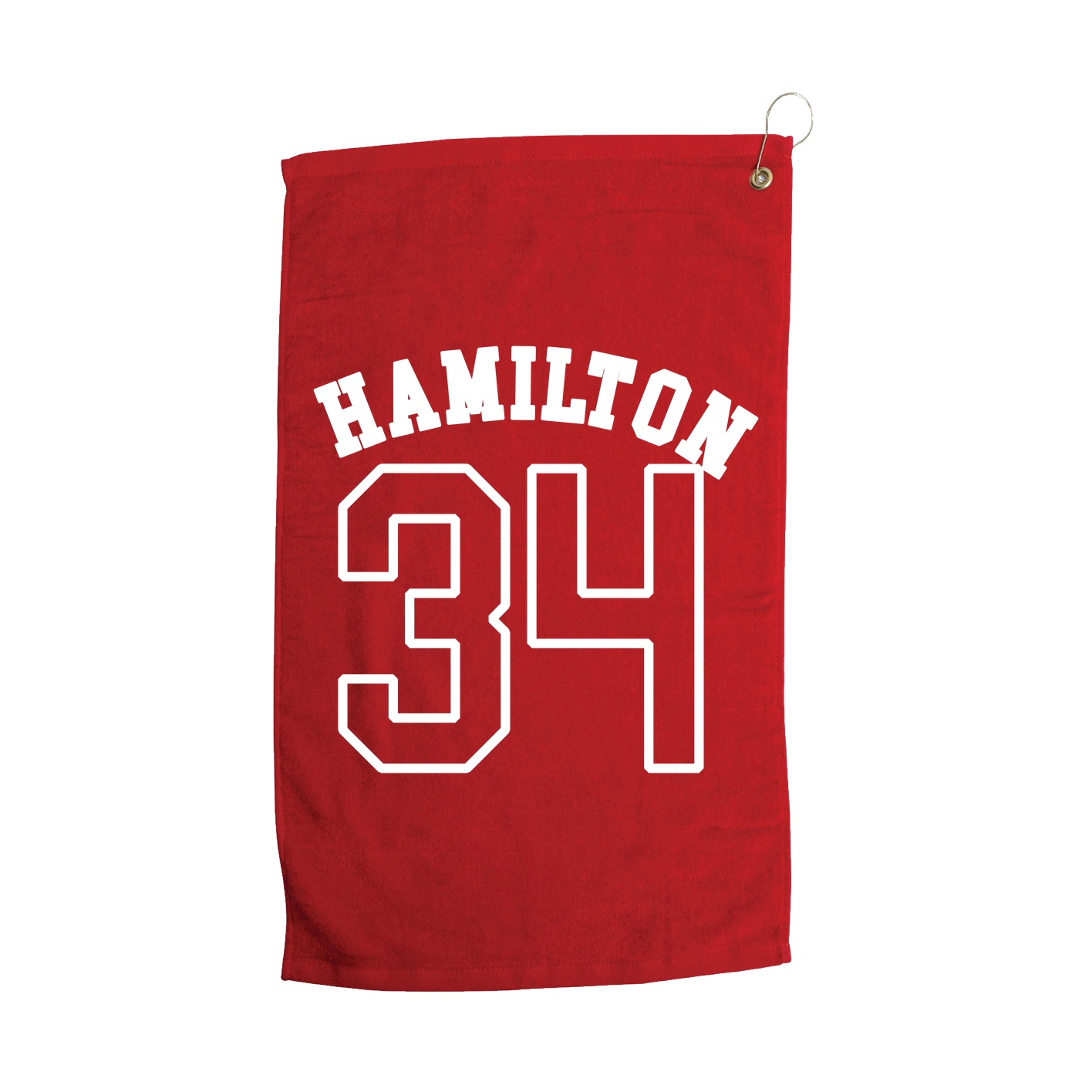 Golf Towel — Shirsey Arch in Red