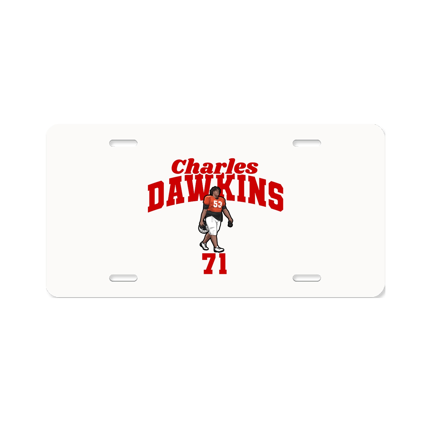 License Plate — Signature Arch in Classic