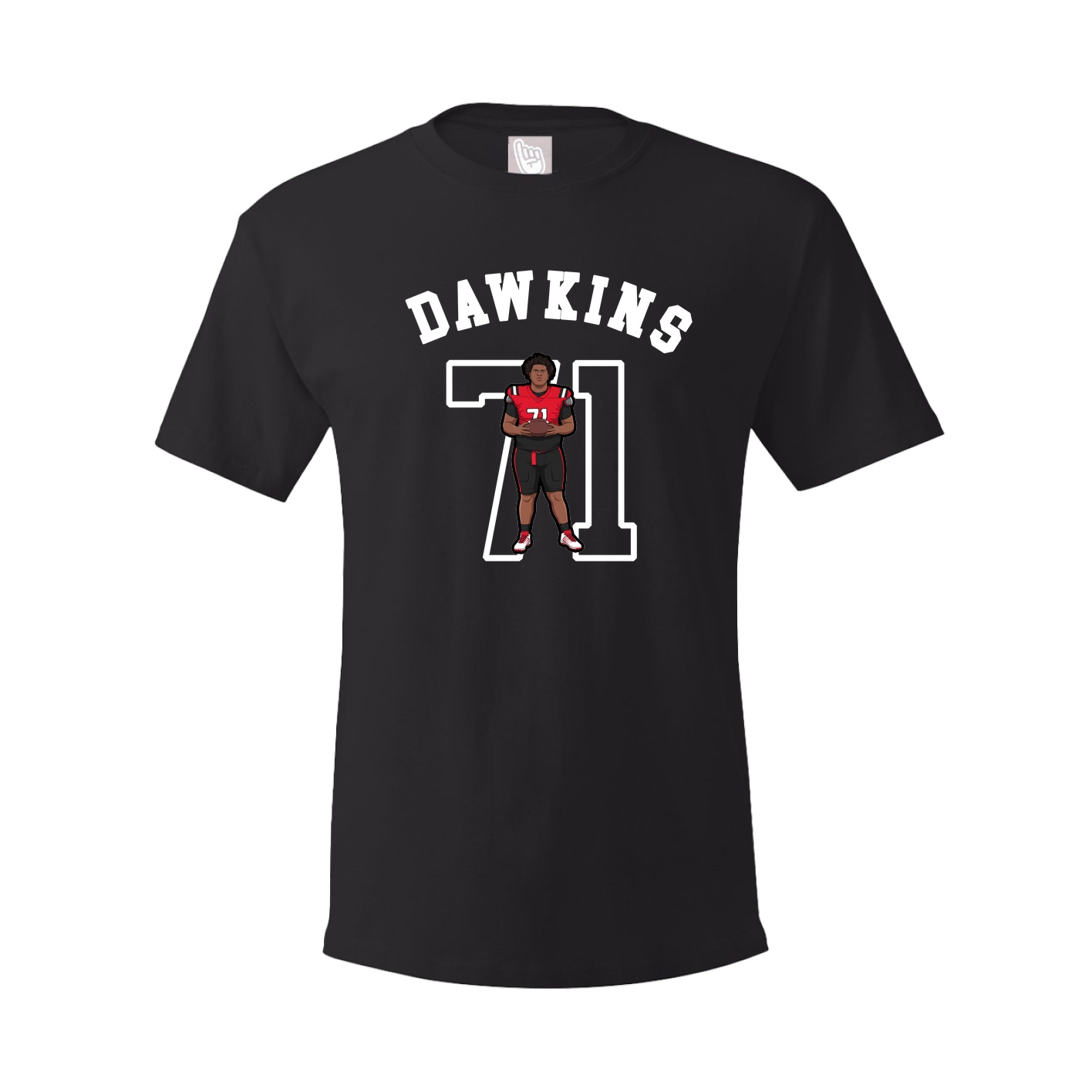 Youth Tee — Shirsey Arch in Black
