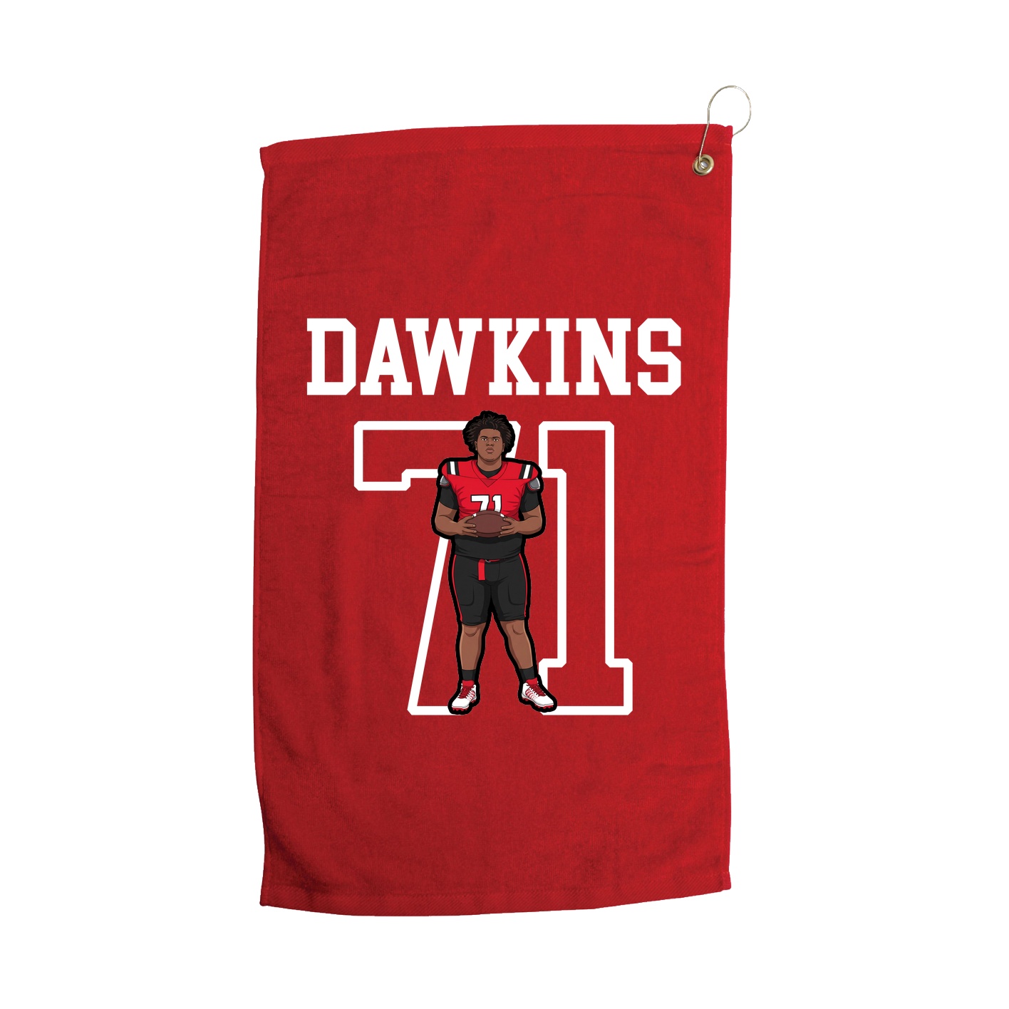 Golf Towel — Shirsey in Red