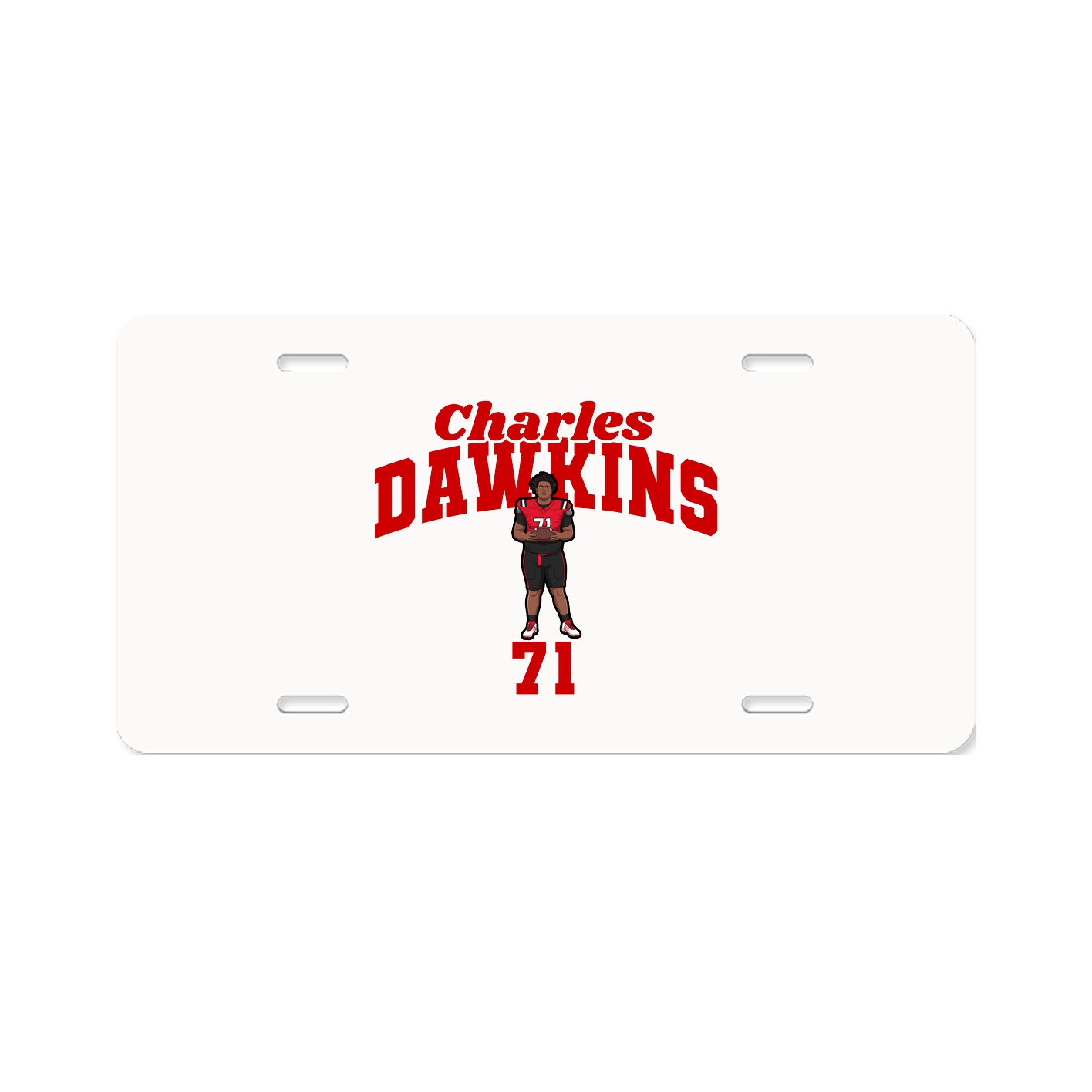 License Plate — Signature Arch in Classic