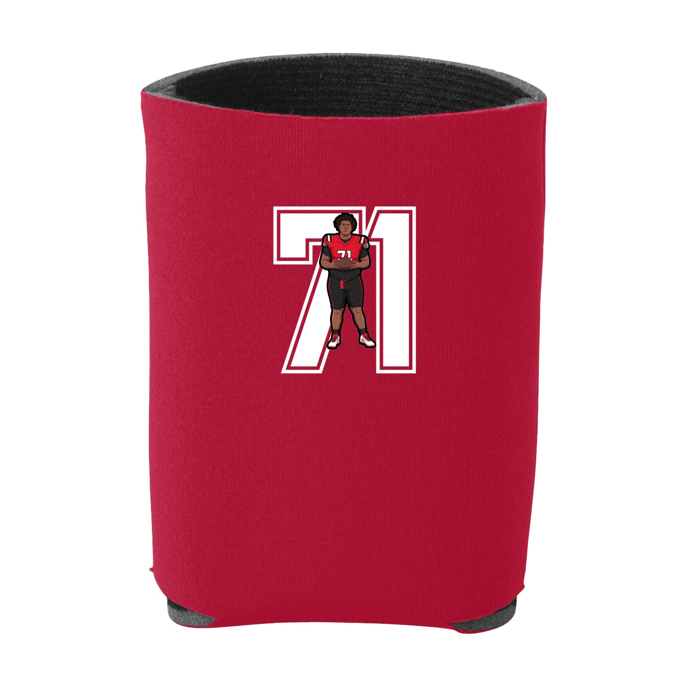Can Holder — Number in Red