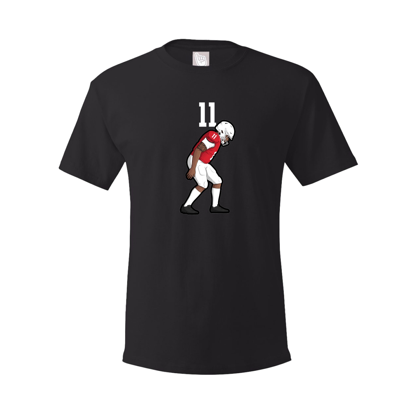Tee — Number Top in Black