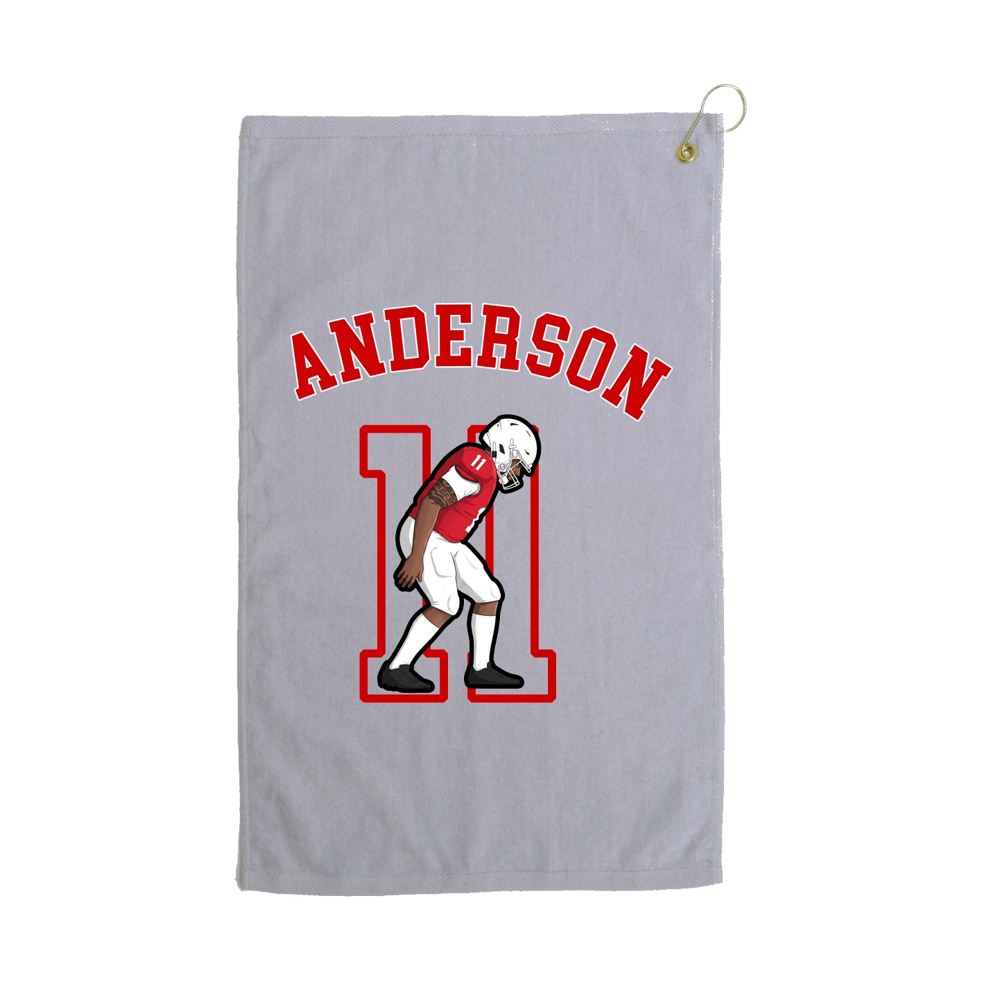 Golf Towel — Shirsey Arch in Grey