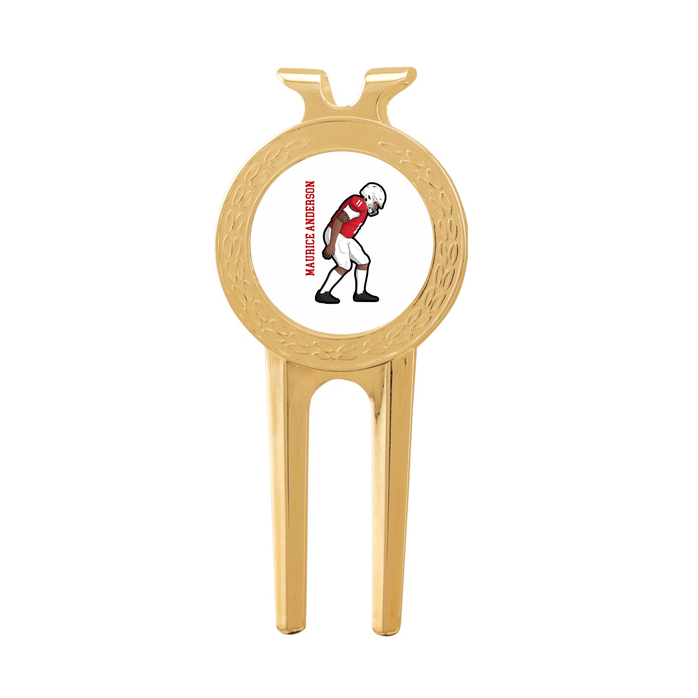 Divot Tool with Ball Marker — Name Vertical in Classic