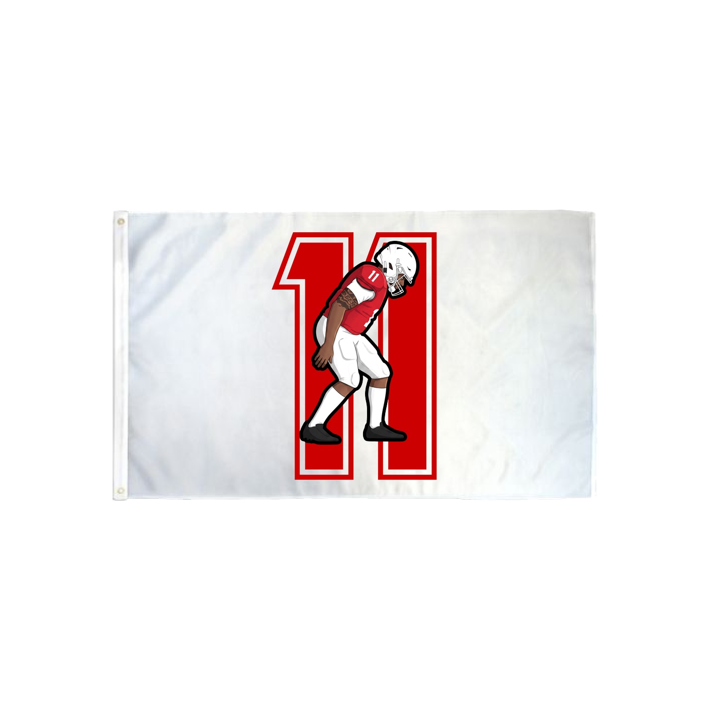 3x5 Flag — Number in Classic