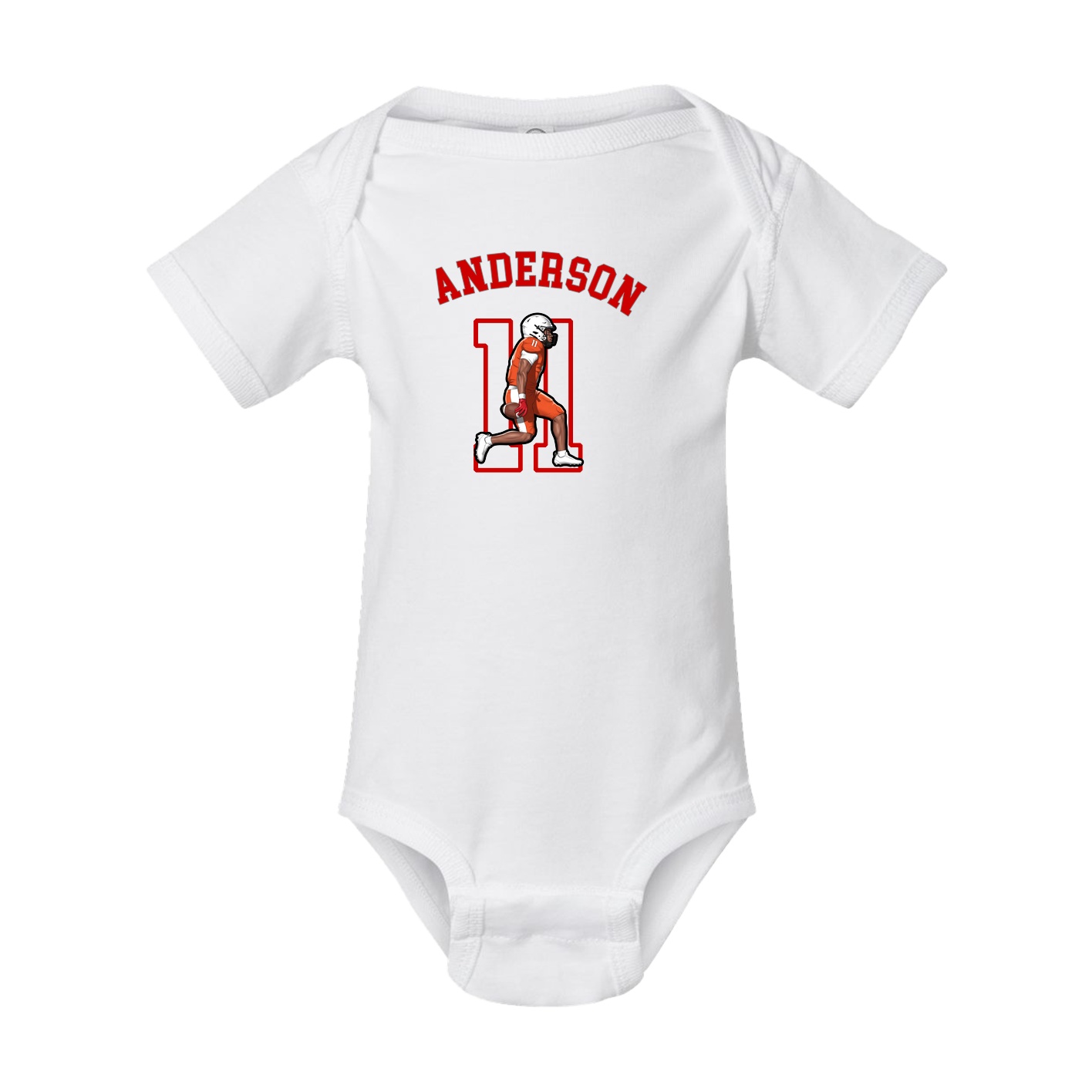 Baby Onesie — Shirsey Arch in White