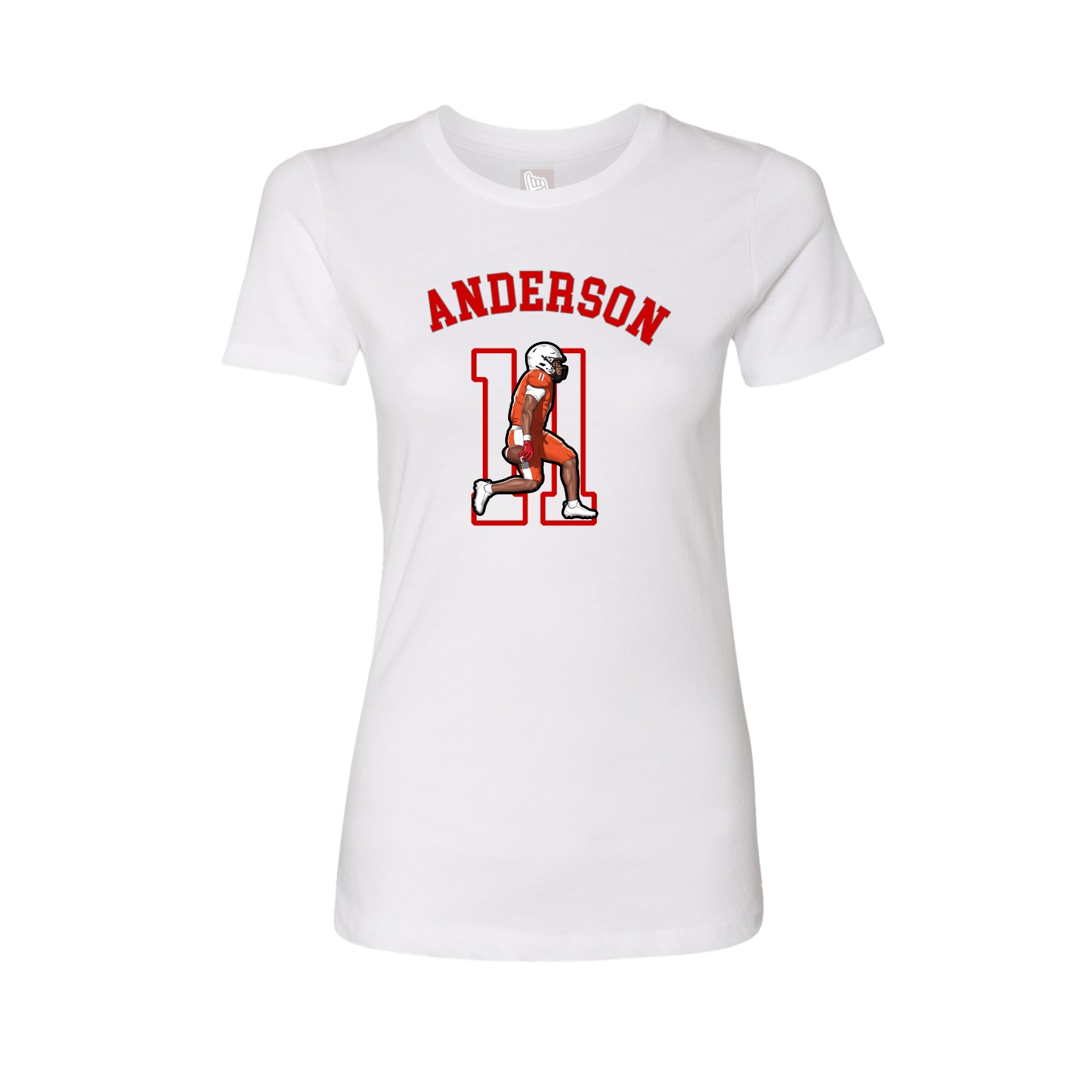 Womens Tee — Shirsey Arch in White