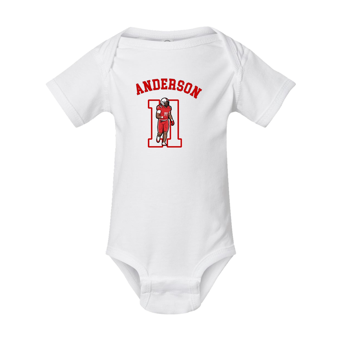 Baby Onesie — Shirsey Arch in White