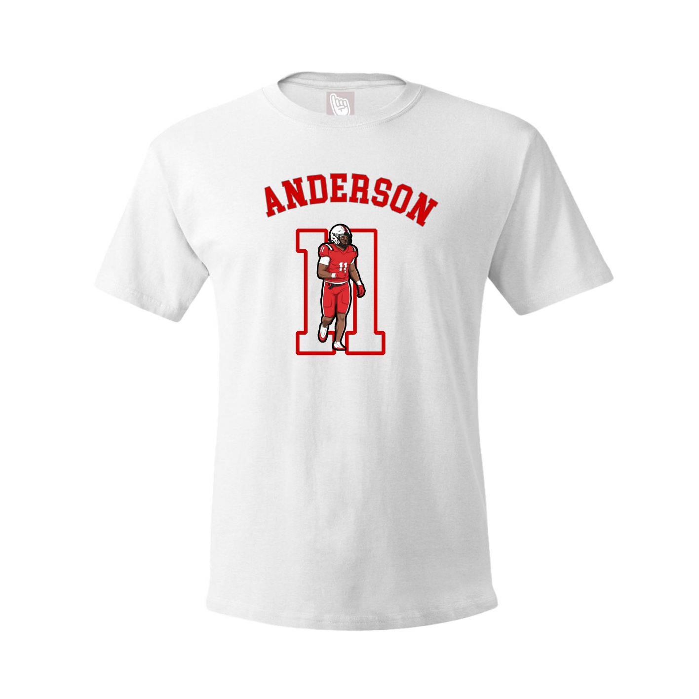 Youth Tee — Shirsey Arch in White