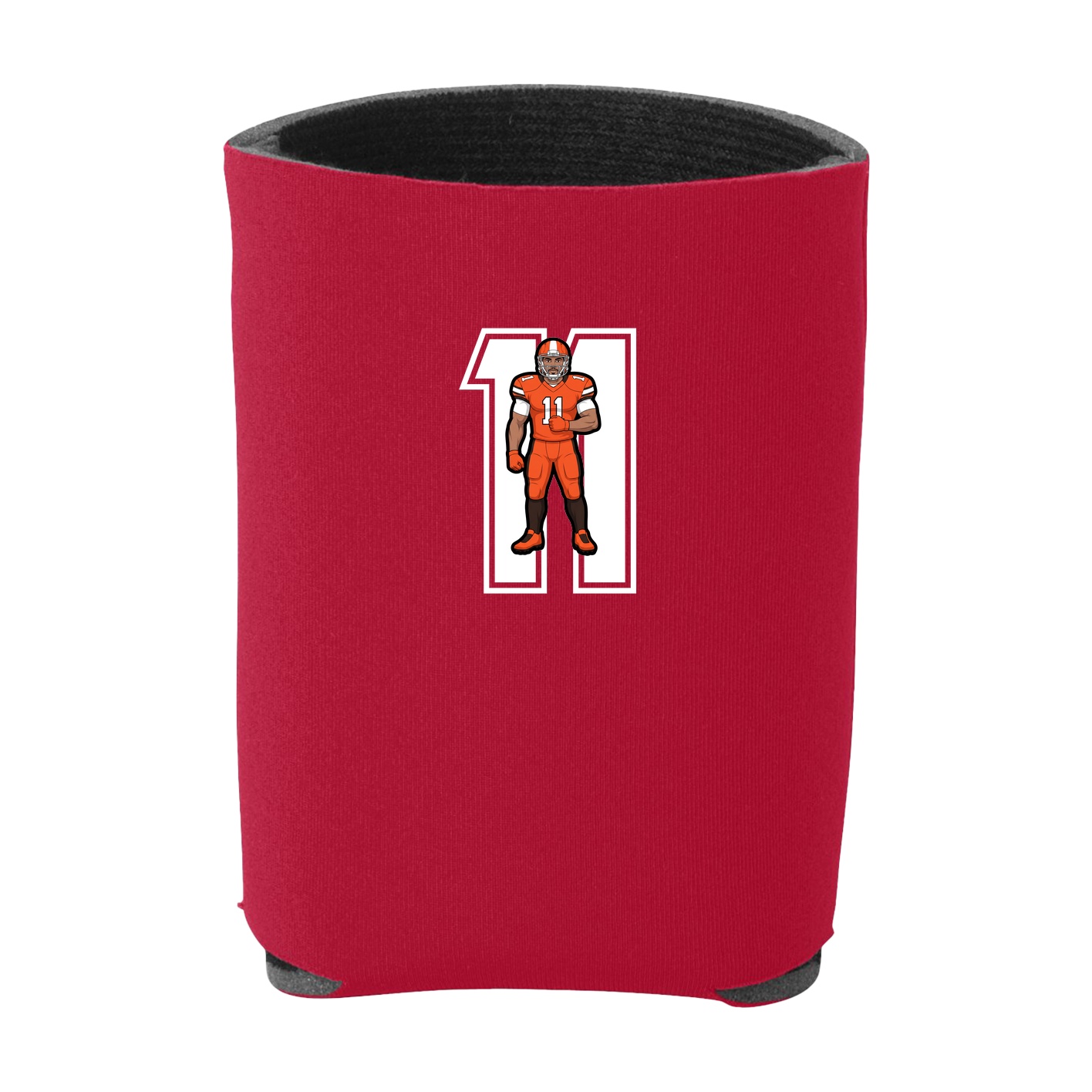 Can Holder — Number in Red
