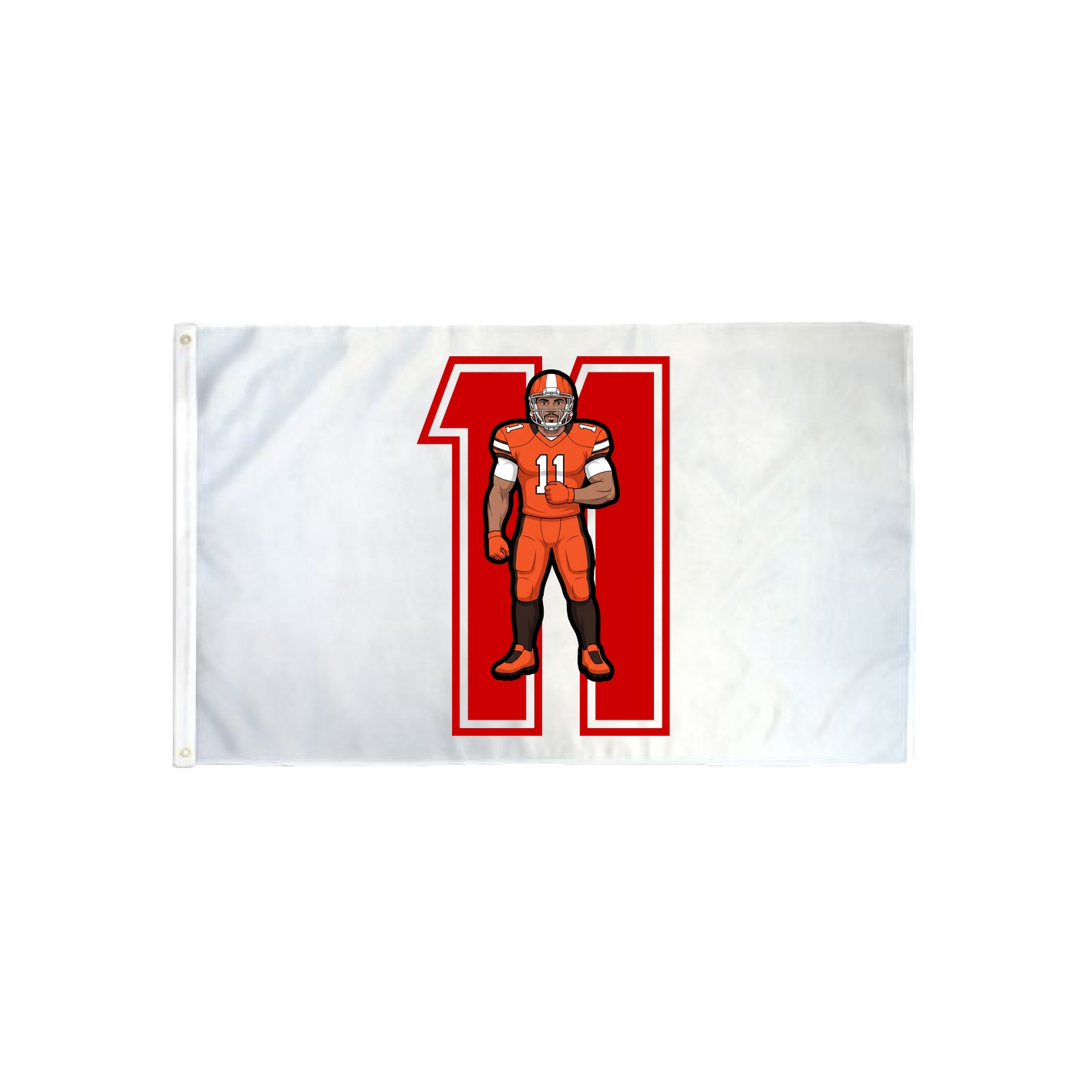 3x5 Flag — Number in Classic