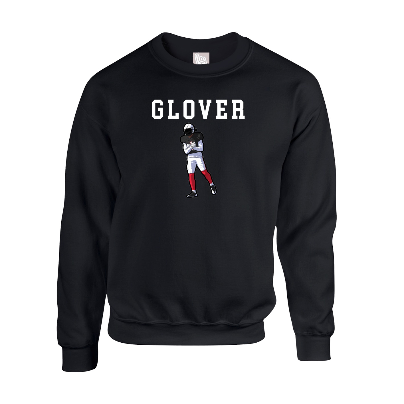 Fleece Crew — Shirsey in Black